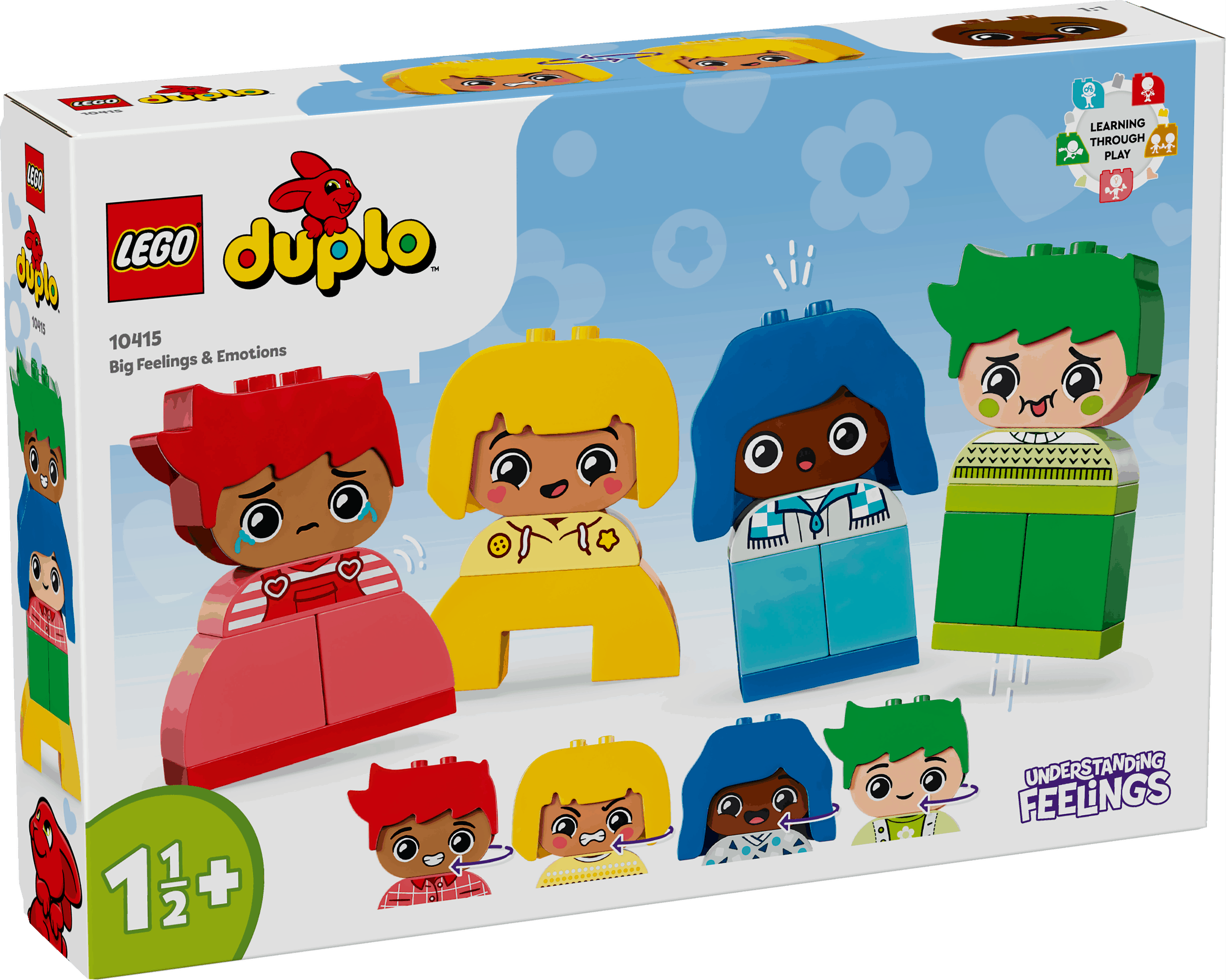 Lego Duplo 10415 My First Big Feelings & Emotions for Ages 18M and Up Curious Minds