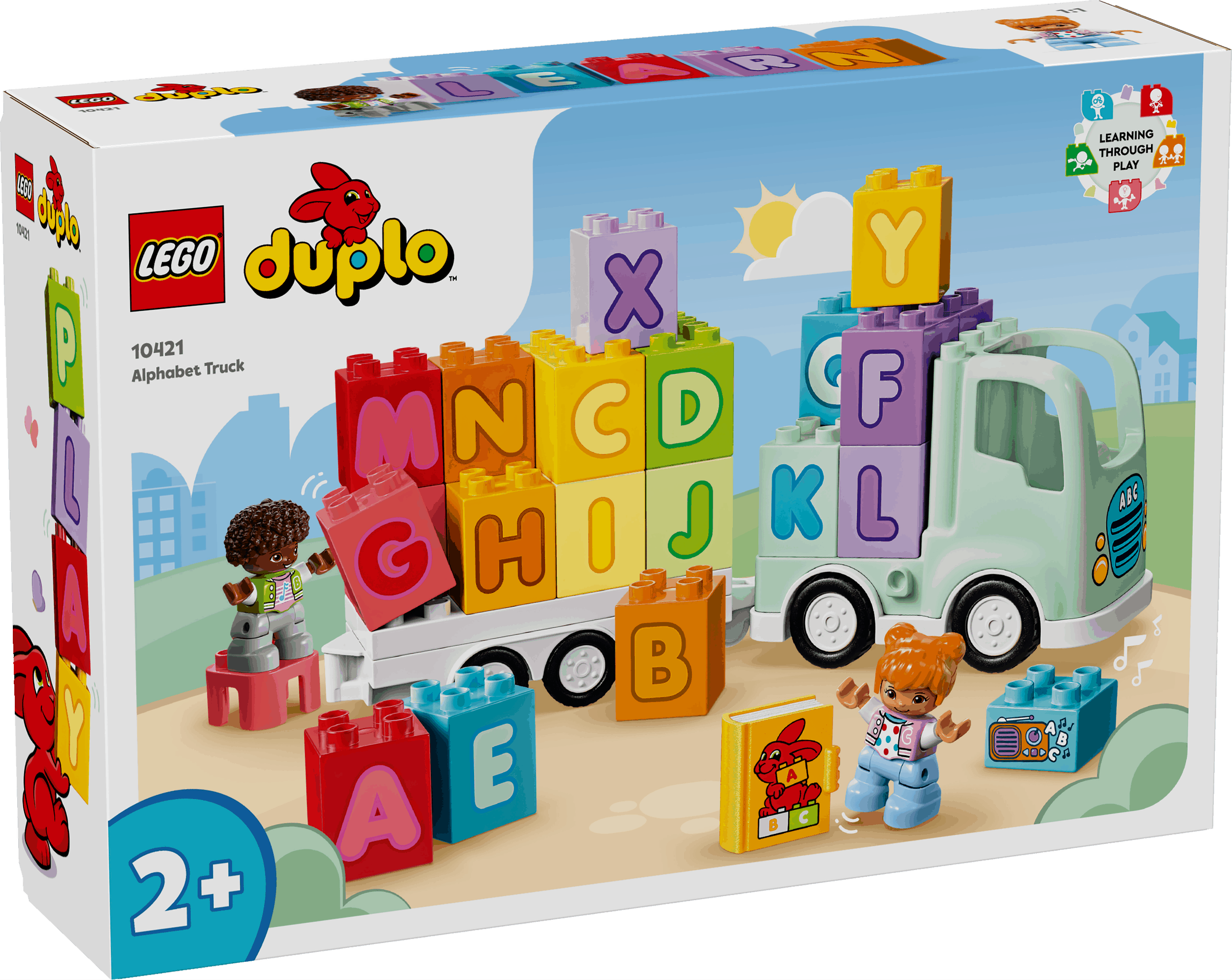 Lego Duplo Town 10421 Alphabet Truck Playset for Toddlers Ages 2 & Up Curious Minds