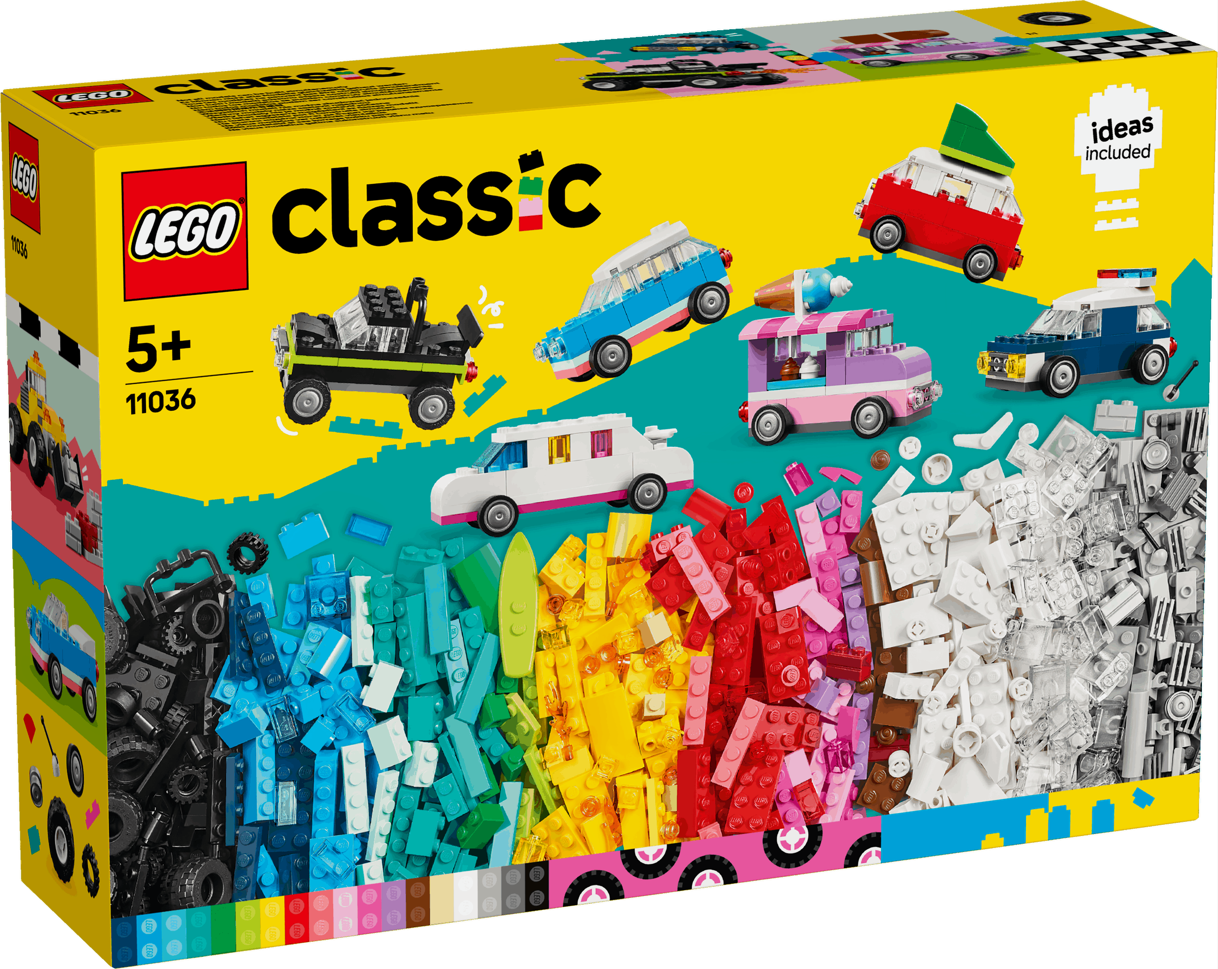 Lego Classic 11036 Creative Vehicles Building Toy for Ages 4 and Up Curious Minds
