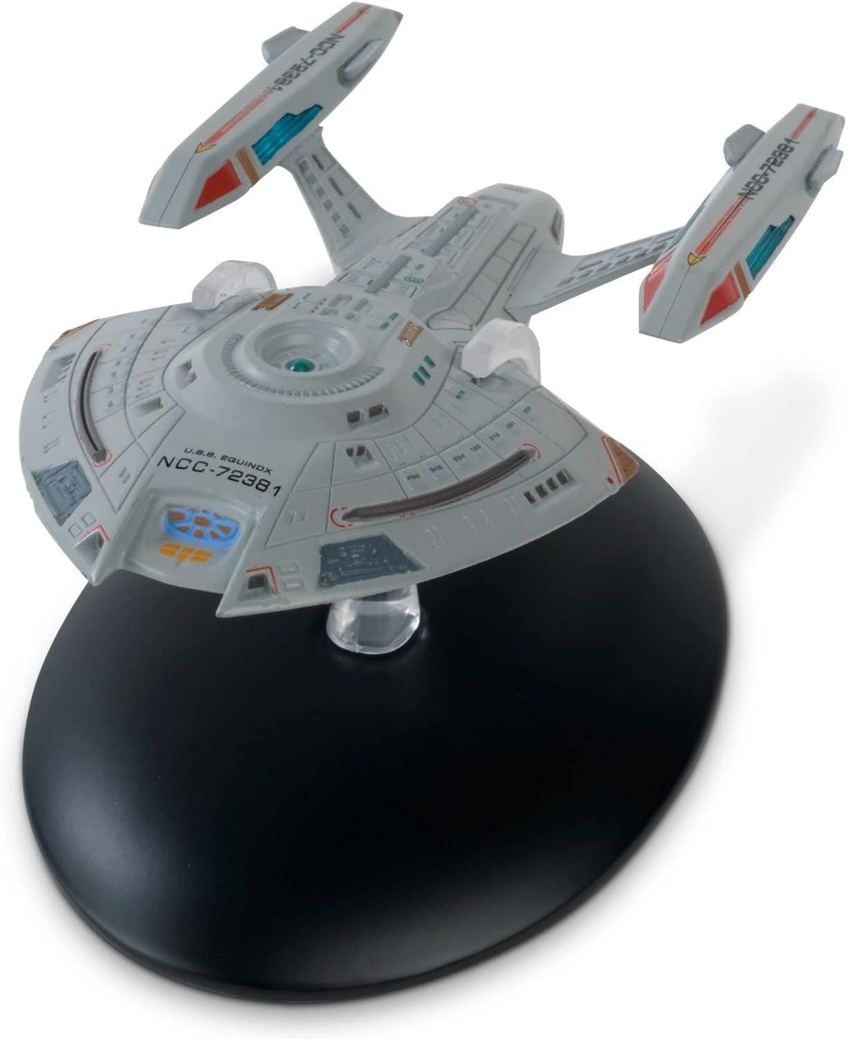 #15 / #7 U.S.S Equinox NCC-72381 Diecast Model Ship Window Boxed (Star Trek / Eaglemoss) Real Merch