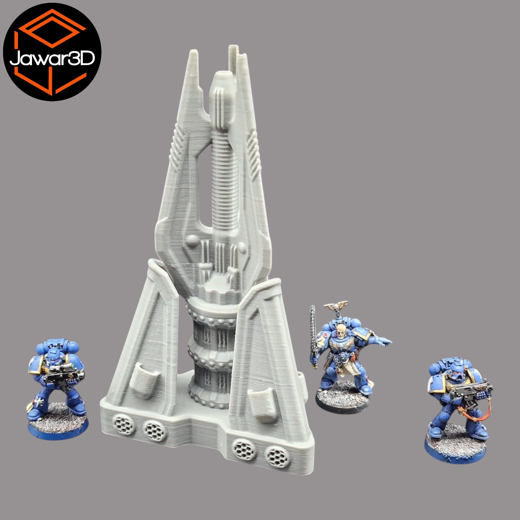 Shielded Energy Beam - 28mm Wargaming Scatter Terrain Scenery Tabletop Miniature Jawar3d