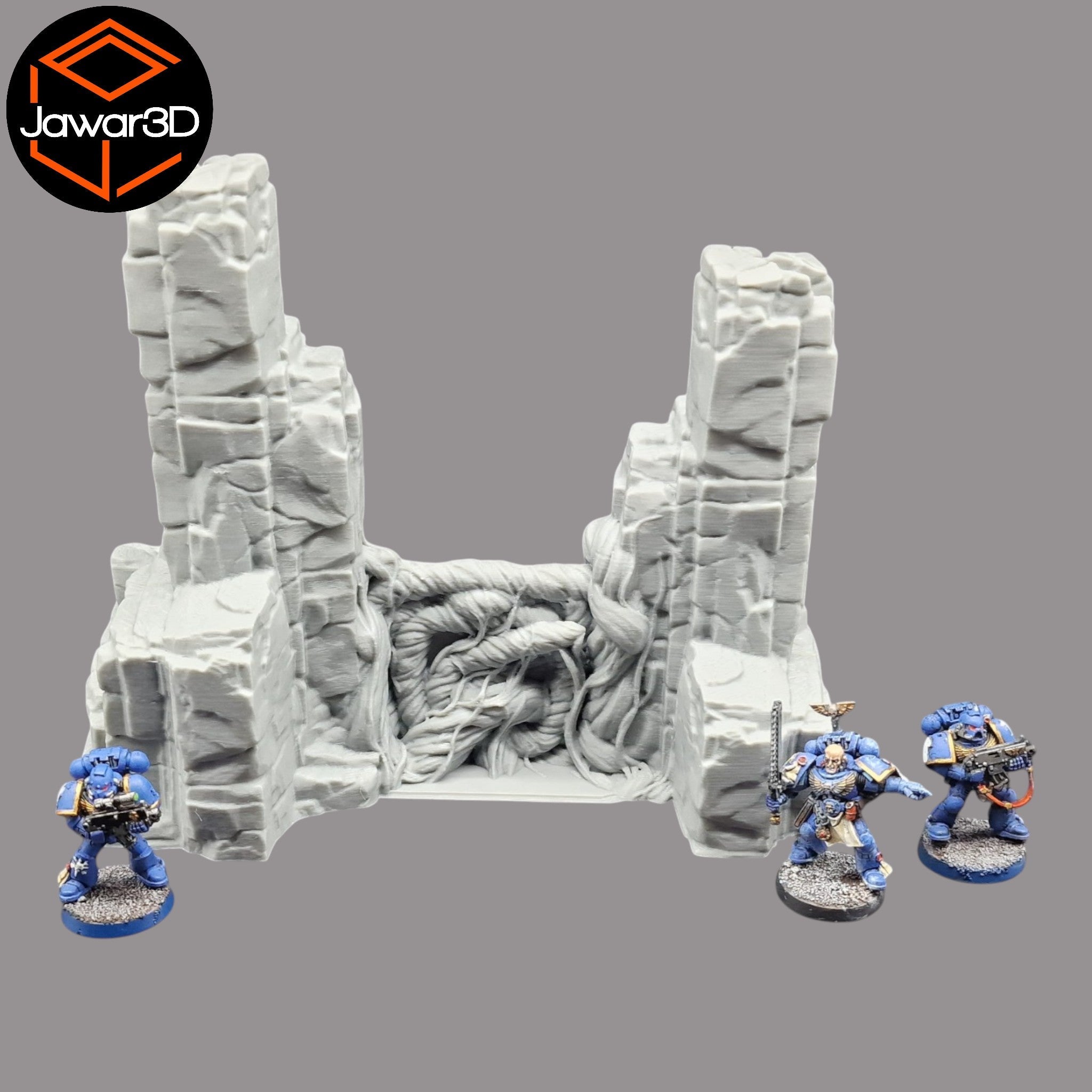 Vine Pathway - 28mm Wargaming Scatter Terrain Scenery Tabletop Miniature Jawar3d