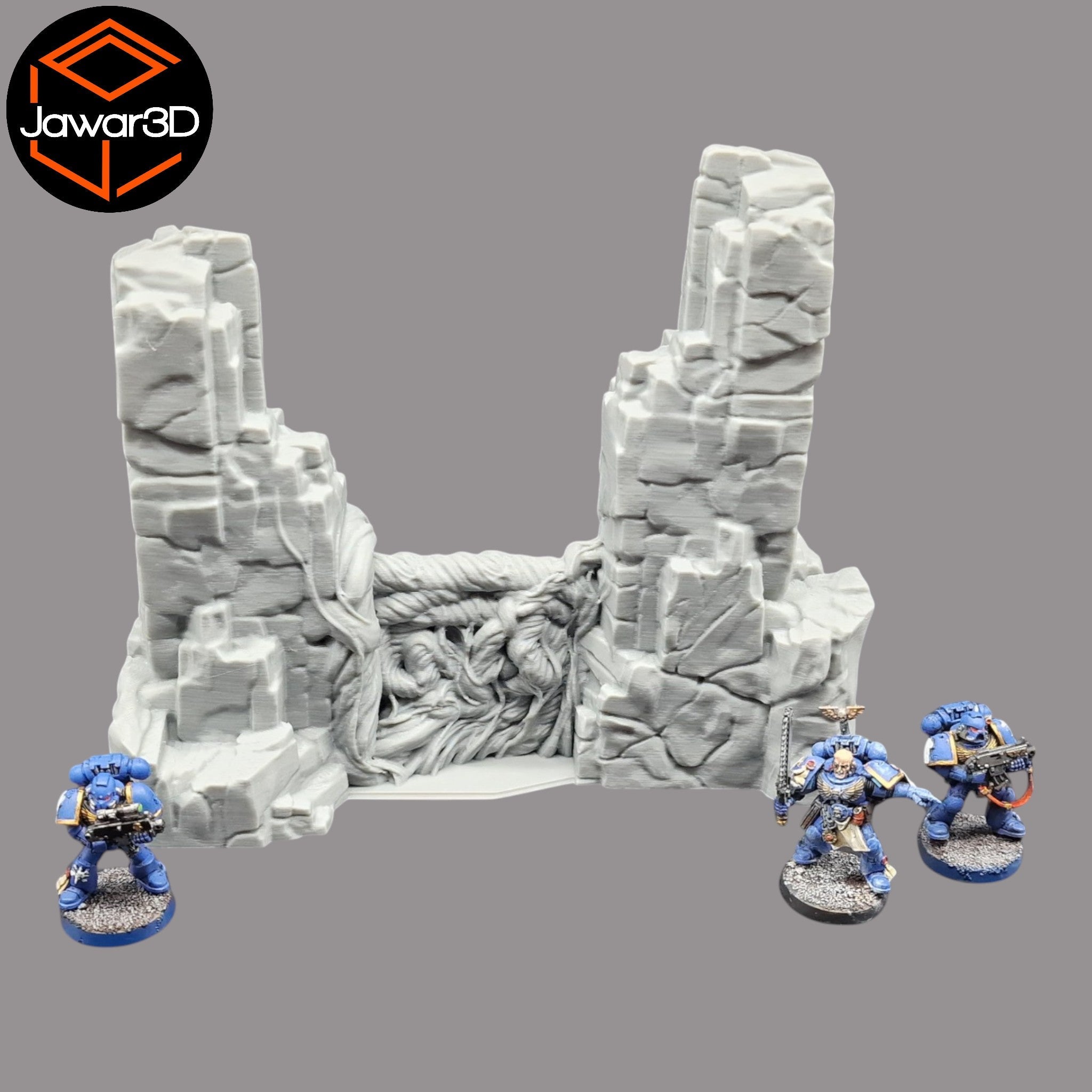 Vine Pathway - 28mm Wargaming Scatter Terrain Scenery Tabletop Miniature Jawar3d