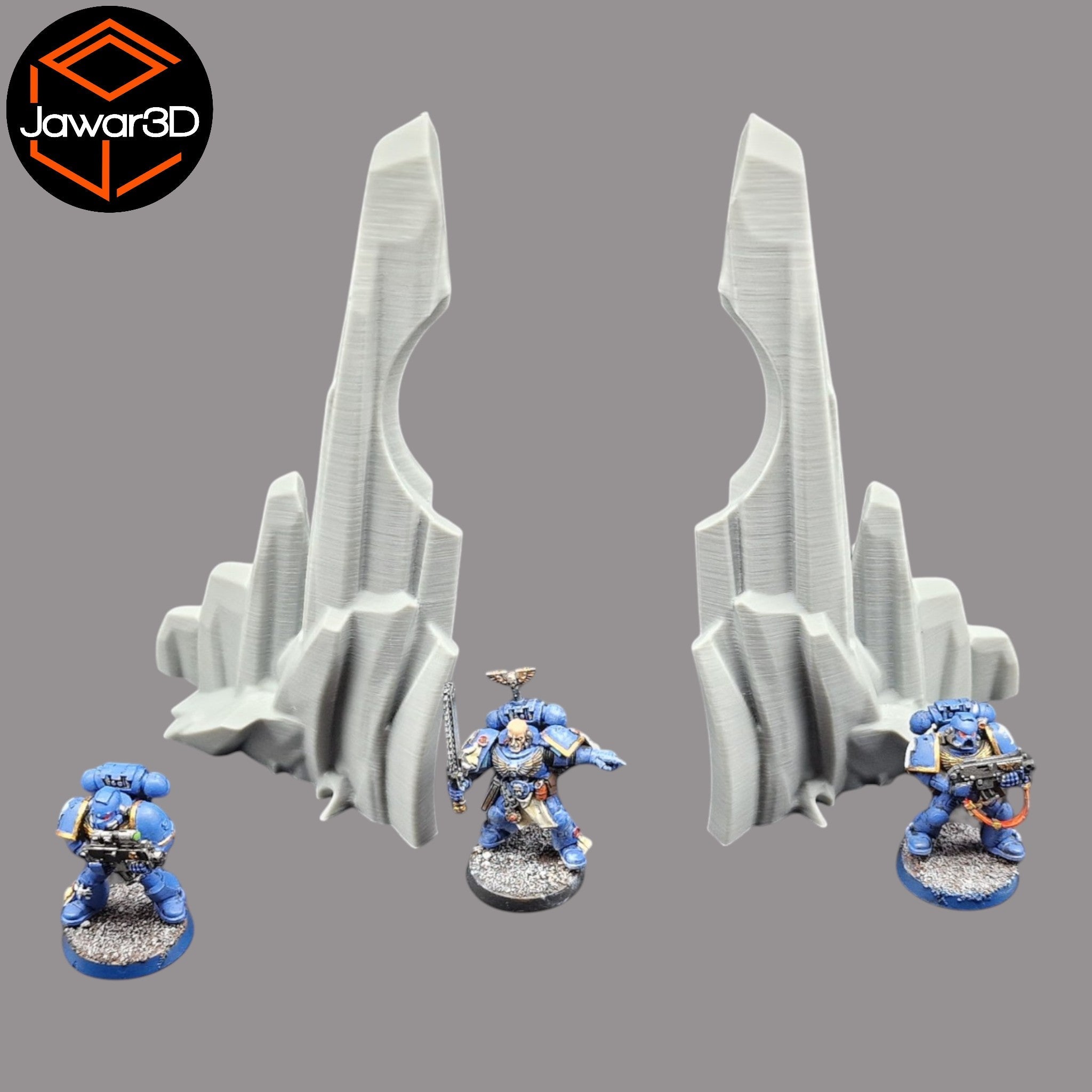 Rock Passage - 28mm Wargaming Scatter Terrain Scenery Tabletop Miniature Jawar3d