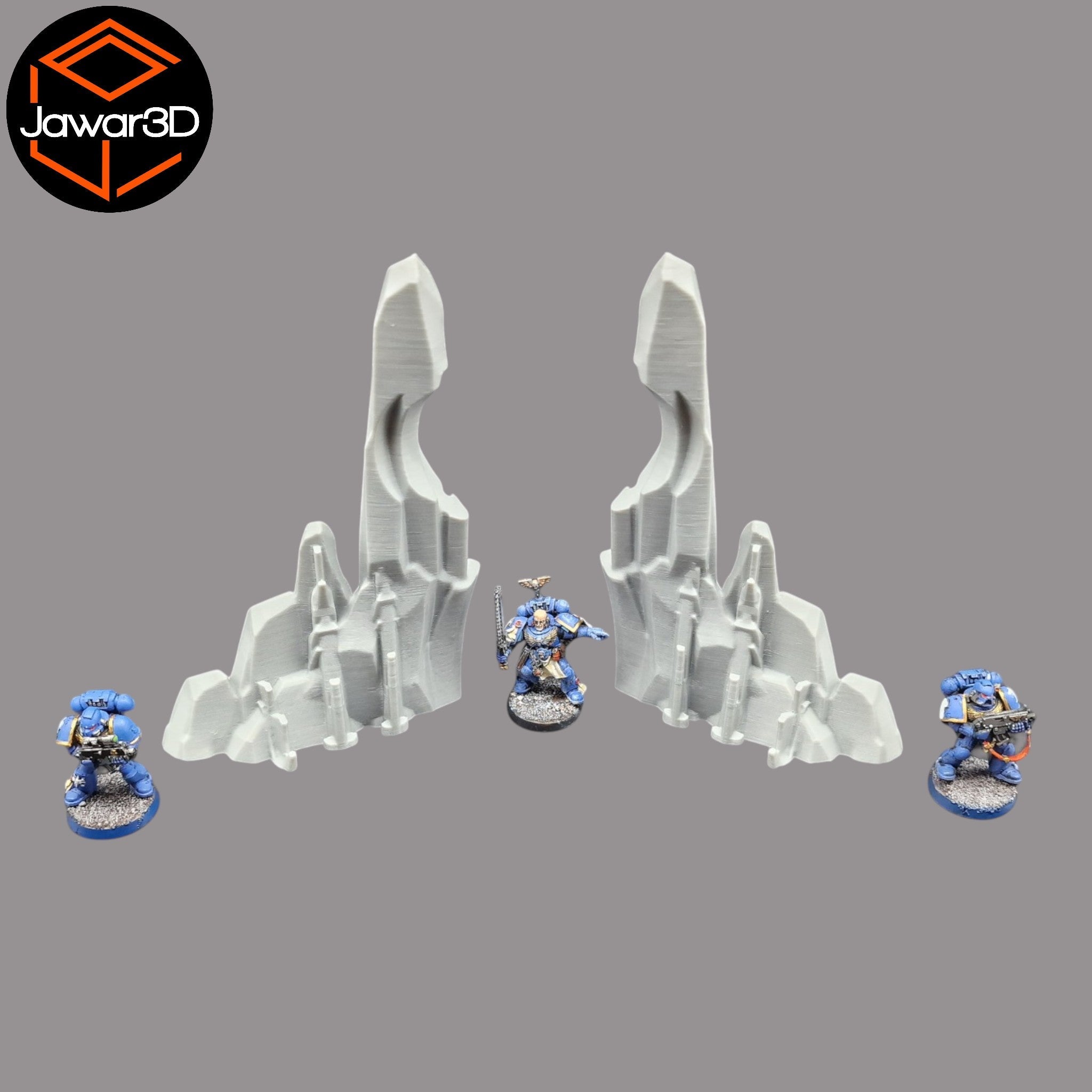 Rock Passage - 28mm Wargaming Scatter Terrain Scenery Tabletop Miniature Jawar3d