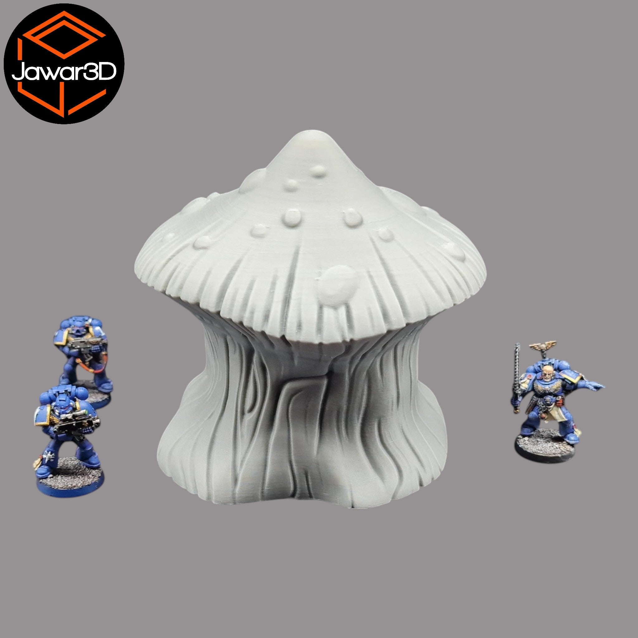Giant Mushroom - 28mm Wargaming Scatter Terrain Scenery Tabletop Miniature Jawar3d