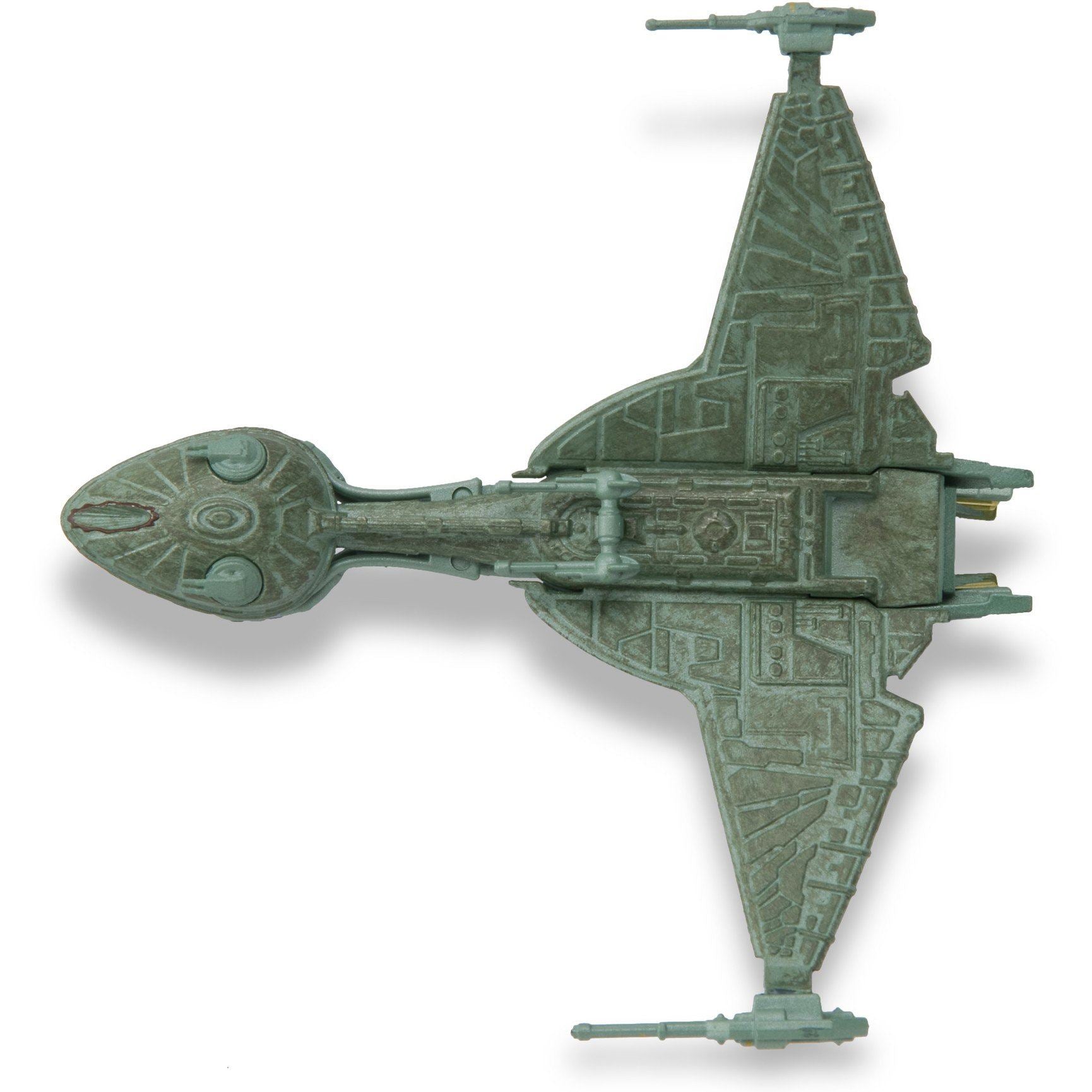 #35 22nd Century Klingon Bird-of-Prey Starship Die Cast Model (Star Trek) Real Merch