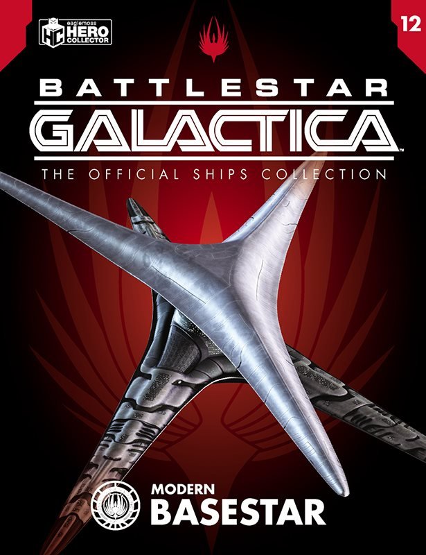 #12 Modern Basestar (2004 Series) Diecast Model Ship (Battlestar Galactica The Official Ships Collection Eaglemoss) Real Merch