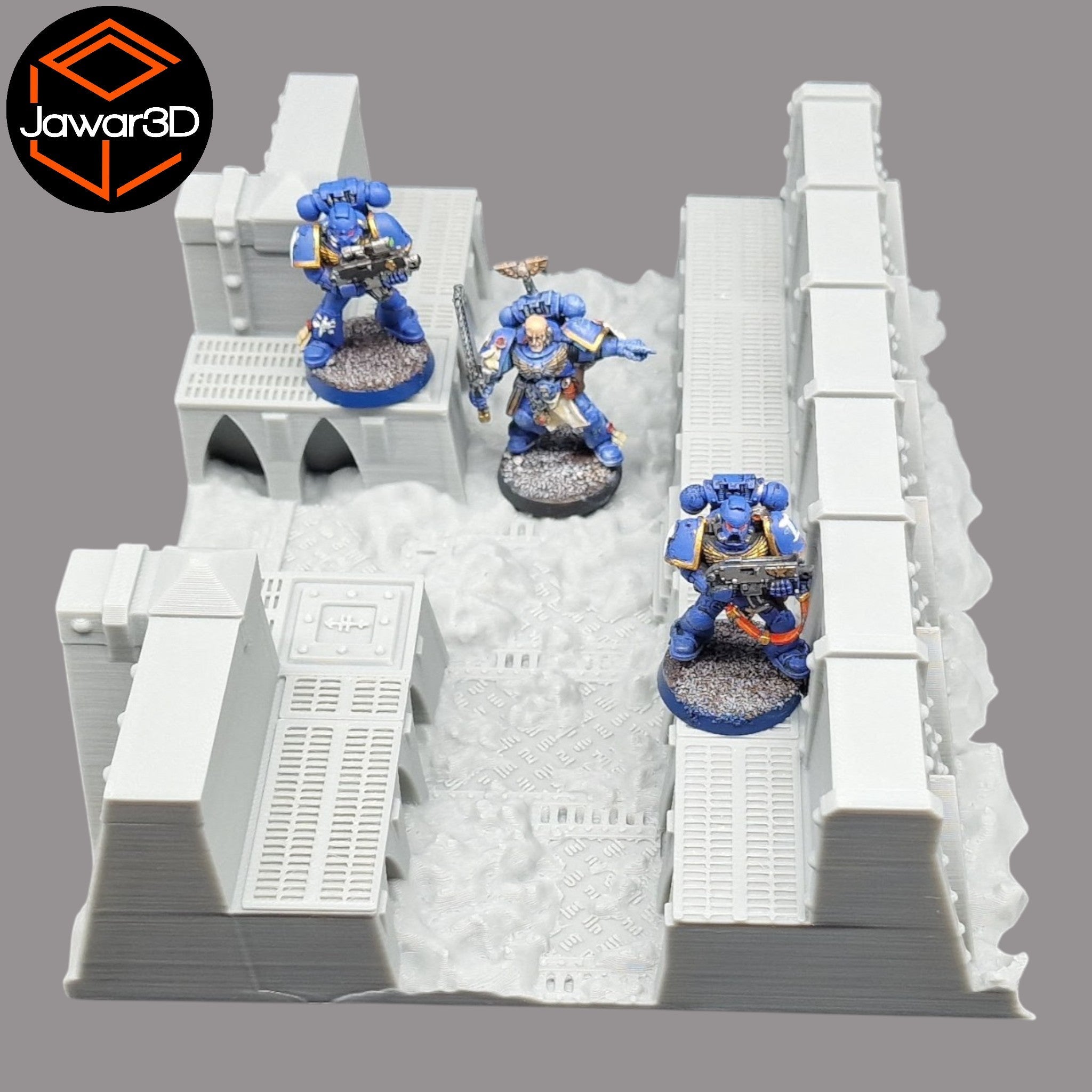 Zarix Intersection - 28mm Wargaming Scatter Terrain Scenery Tabletop Miniature Jawar3d