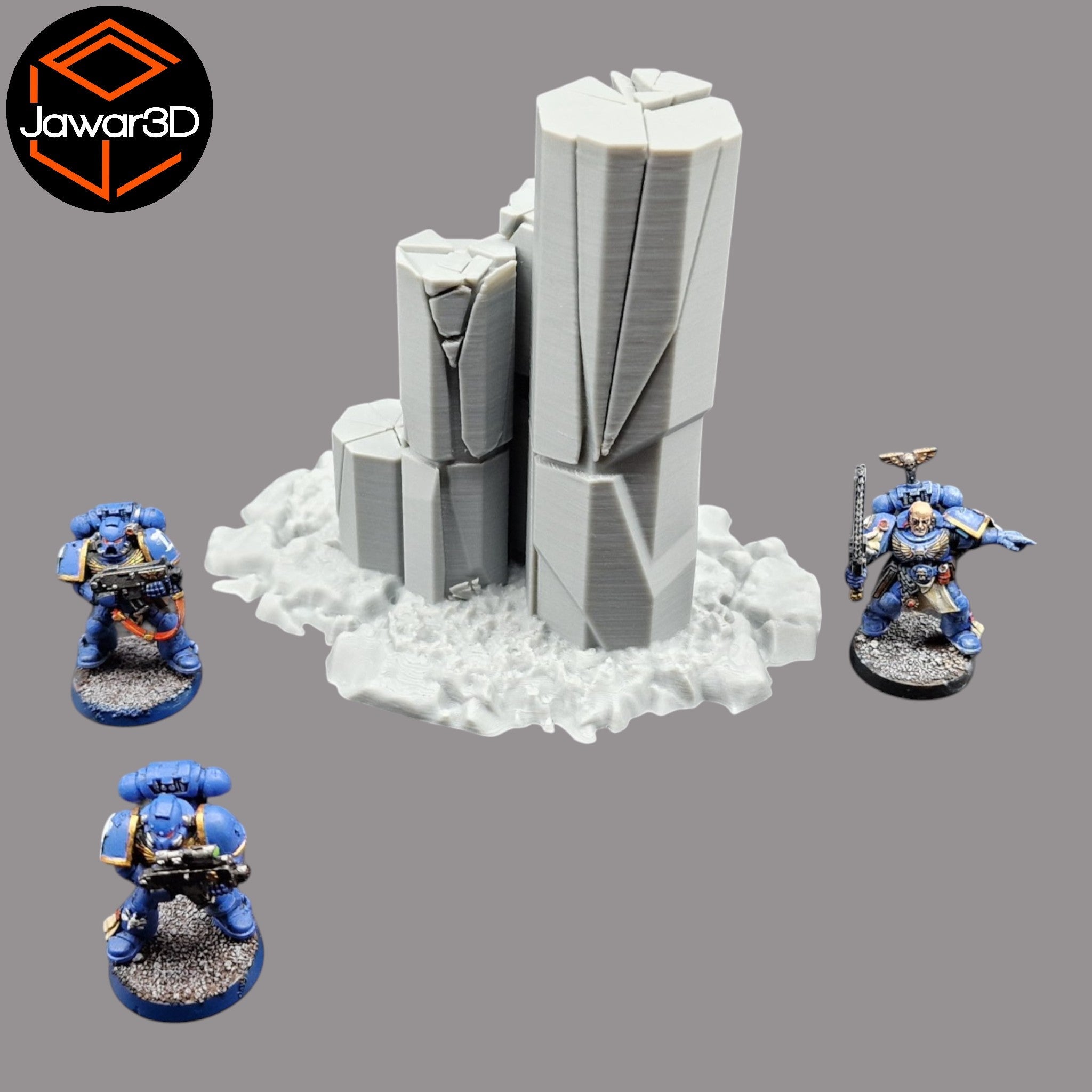 Crystal Formation - 28mm Wargaming Scatter Terrain Scenery Tabletop Miniature Jawar3d