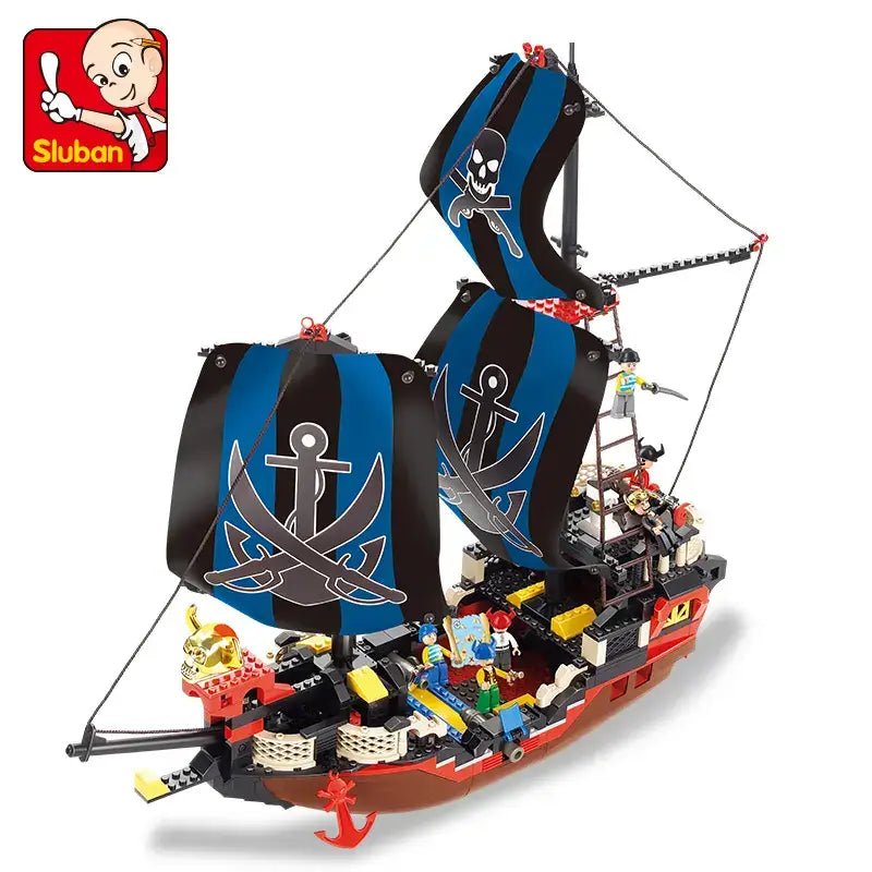 Sluban - Pirate Ship Building Brick Set Sluban