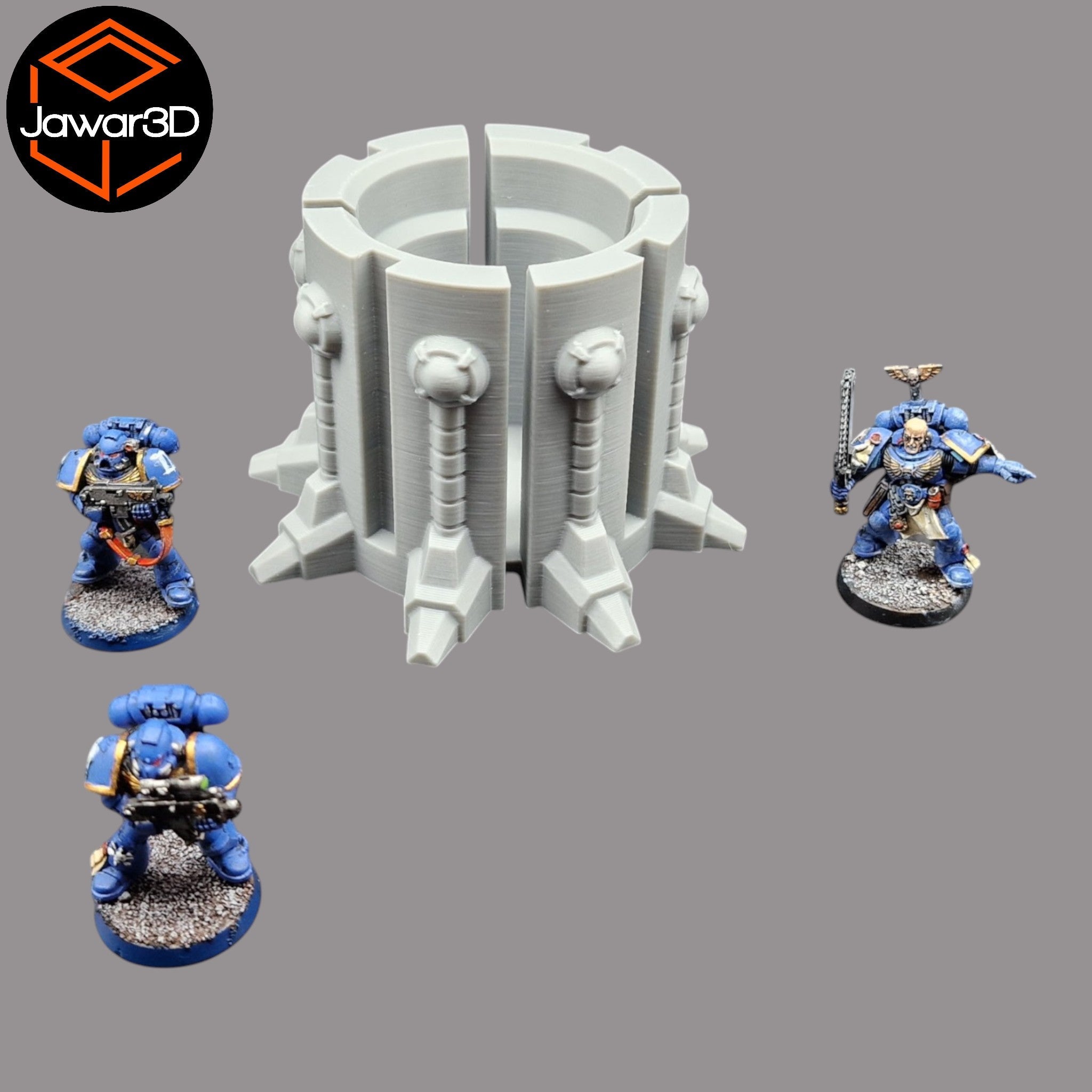 Cylinder Generator - 28mm Wargaming Scatter Terrain Scenery Tabletop Miniature Jawar3d