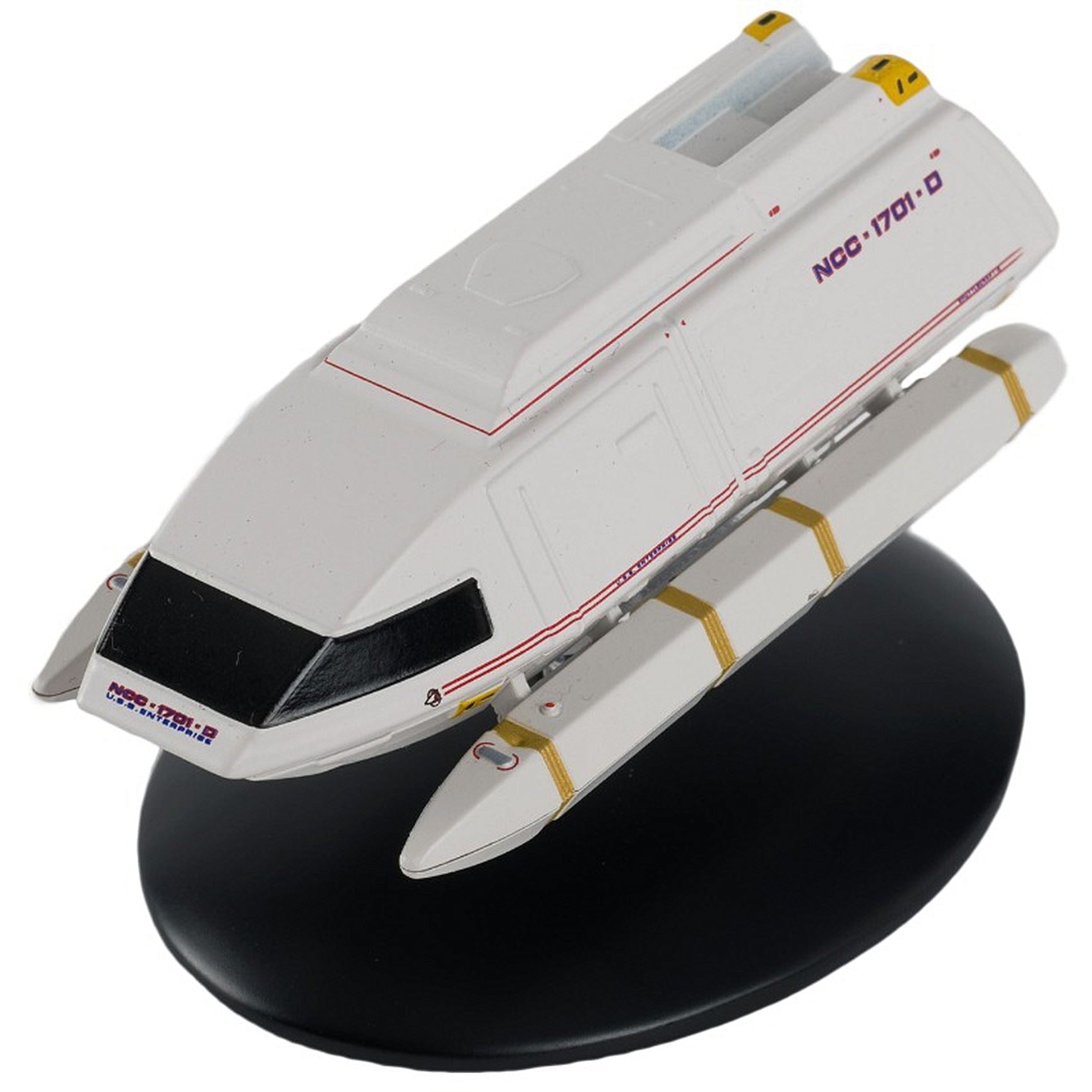 #28 Cargo Shuttle Type 9A Shuttle Model Die Cast Shuttlecraft Ship (Eaglemoss / Star Trek) Real Merch