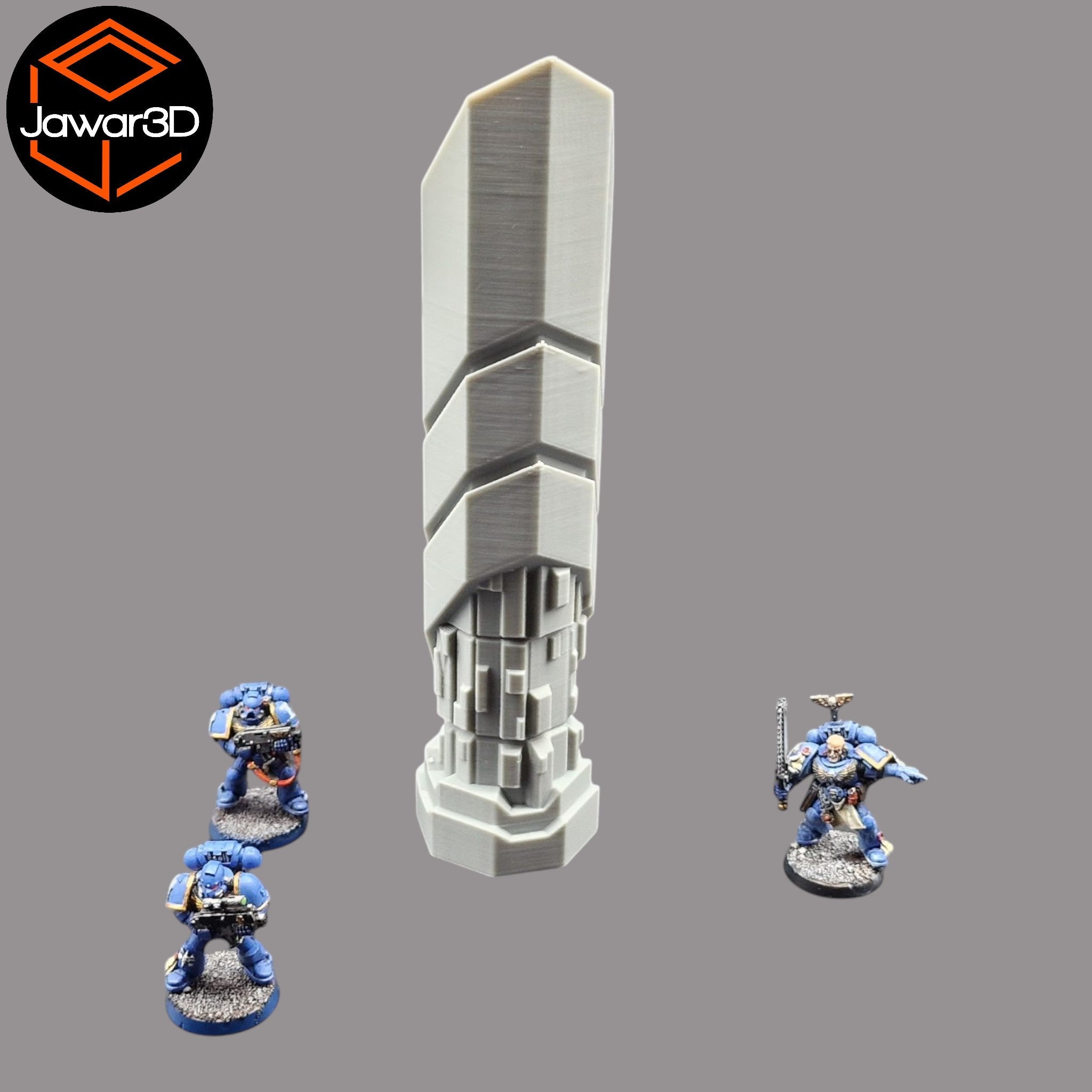 Ravak Pillar - 28mm Wargaming Scatter Terrain Scenery Tabletop Miniature Jawar3d