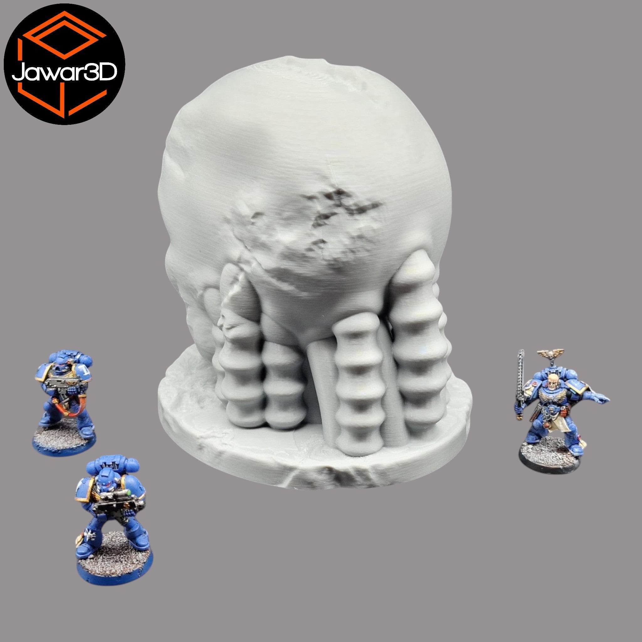 Head Statue - 28mm Wargaming Scatter Terrain Scenery Tabletop Miniature Jawar3d