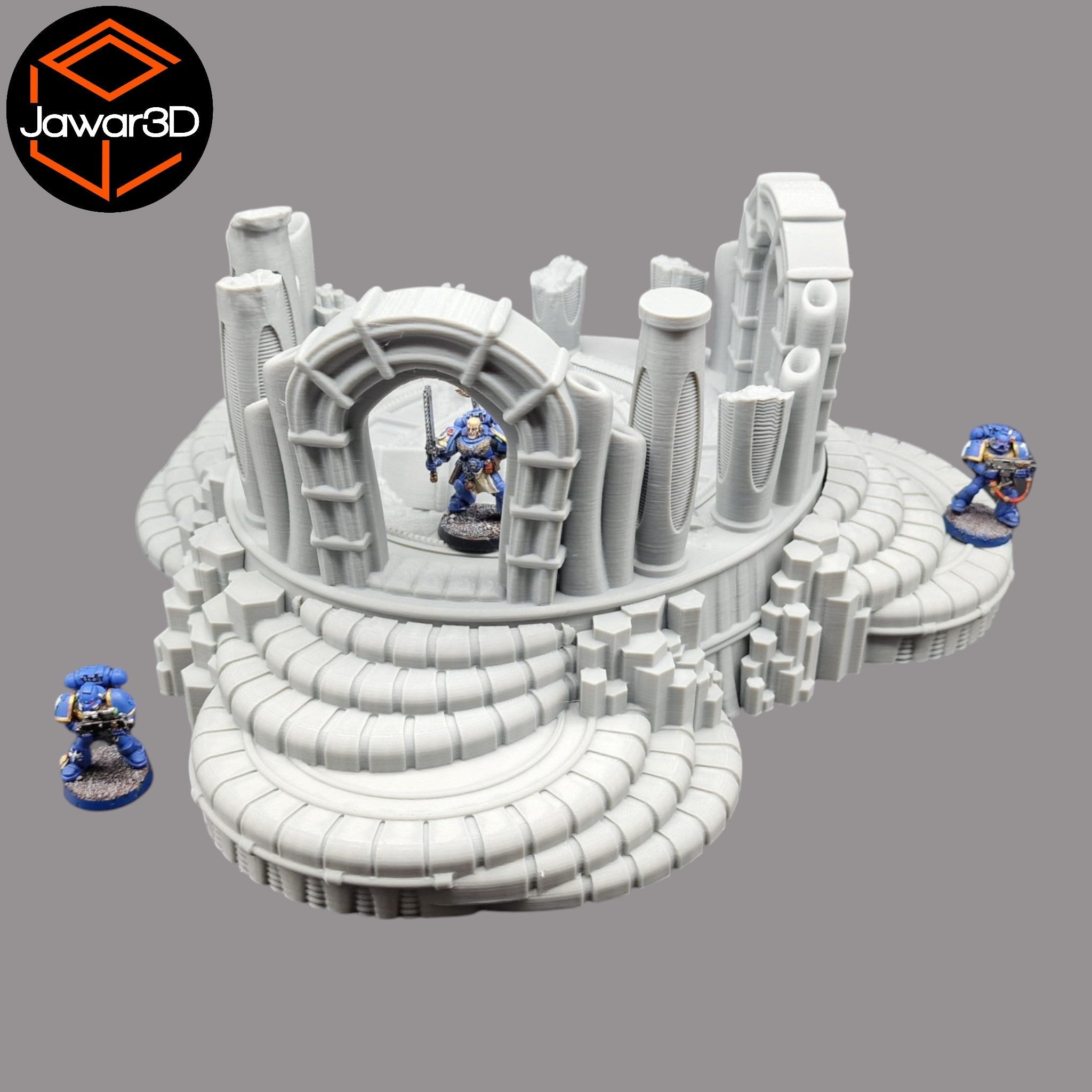 Thrax Ruins - 28mm Wargaming Scatter Terrain Scenery Tabletop Miniature Jawar3d
