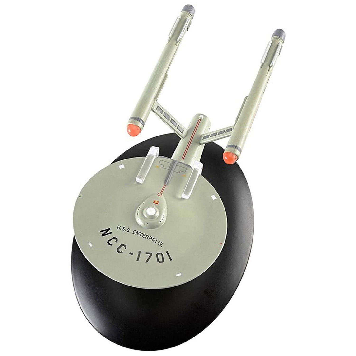 #50 U.S.S. Enterprise NCC-1701 (Constitution-class) TOS Die-cast Model Ship (Star Trek / Eaglemoss) Real Merch