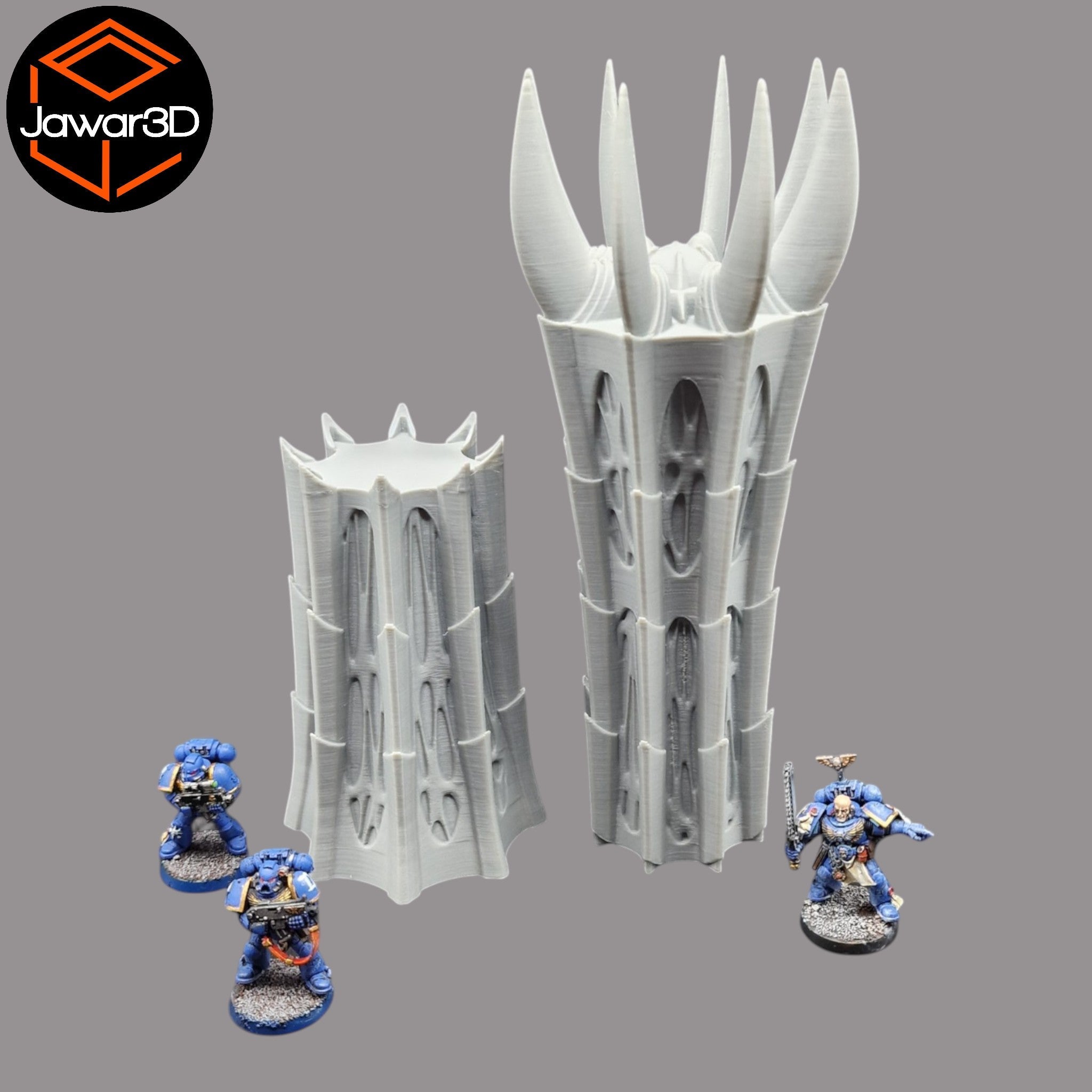 Vorak Tower - 28mm Wargaming Scatter Terrain Scenery Tabletop Miniature Jawar3d