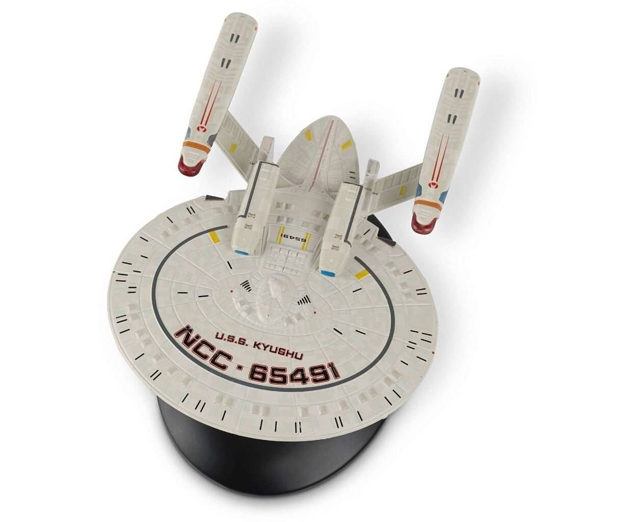 #95 U.S.S. Kyushu (New Orleans Class) Model Die Cast Ship STDC095 (Eaglemoss / Star Trek) Real Merch