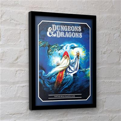Dungeons and Dragons Wizard Framed Collectors Print Pyramid International