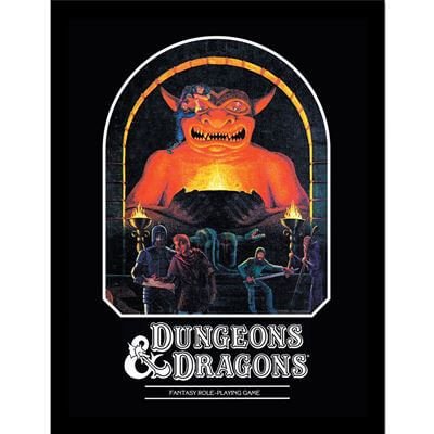 Dungeons and Dragons - Monster Framed Collector Print Pyramid International