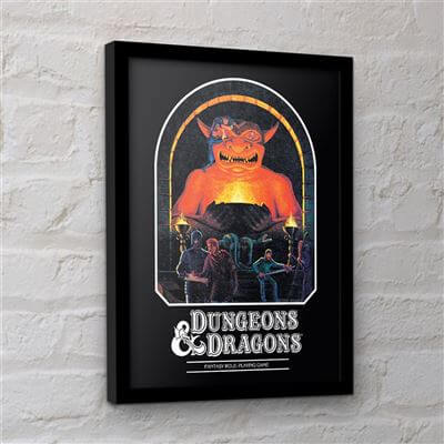 Dungeons and Dragons - Monster Framed Collector Print Pyramid International