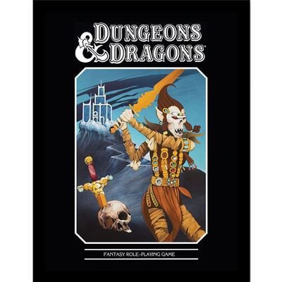 Dungeons and Dragons - Fantasy Framed Collectors Print Pyramid International