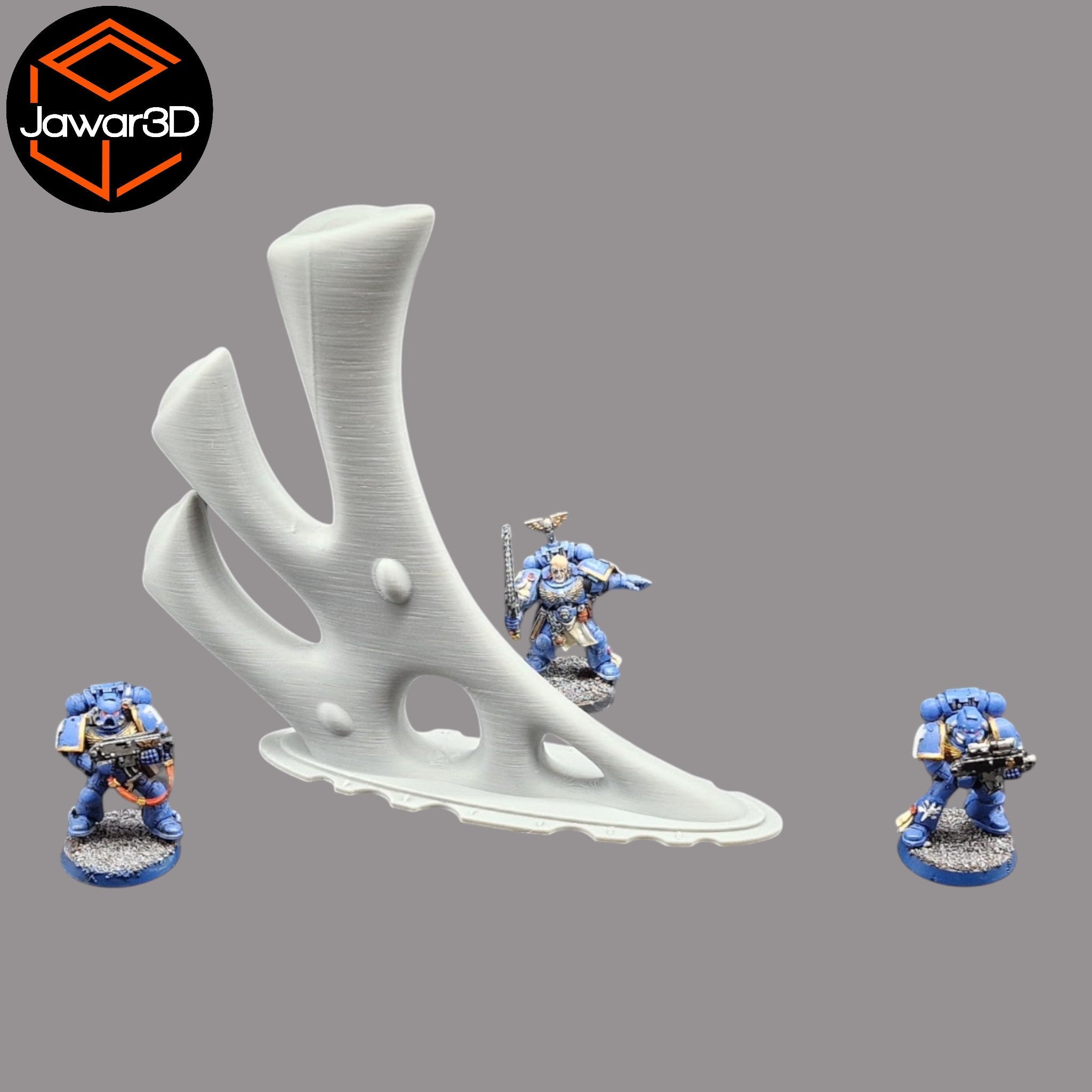Draxus Triple Talon - 28mm Wargaming Scatter Terrain Scenery Tabletop Miniature Jawar3d