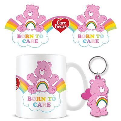 Care Bears - Born To Care Mug And Keychain Gift Set Pyramid International