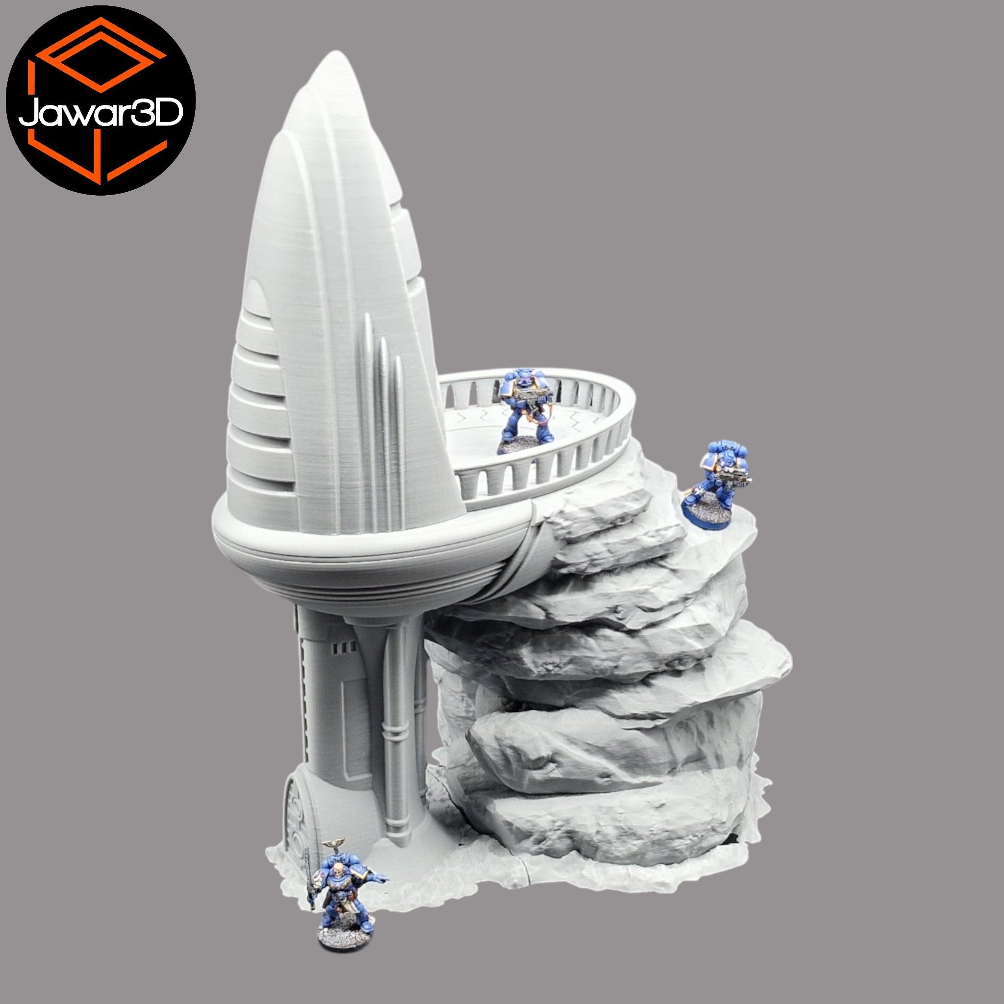 Irix Outpost - 28mm Wargaming Scatter Terrain Scenery Tabletop Miniature Jawar3d