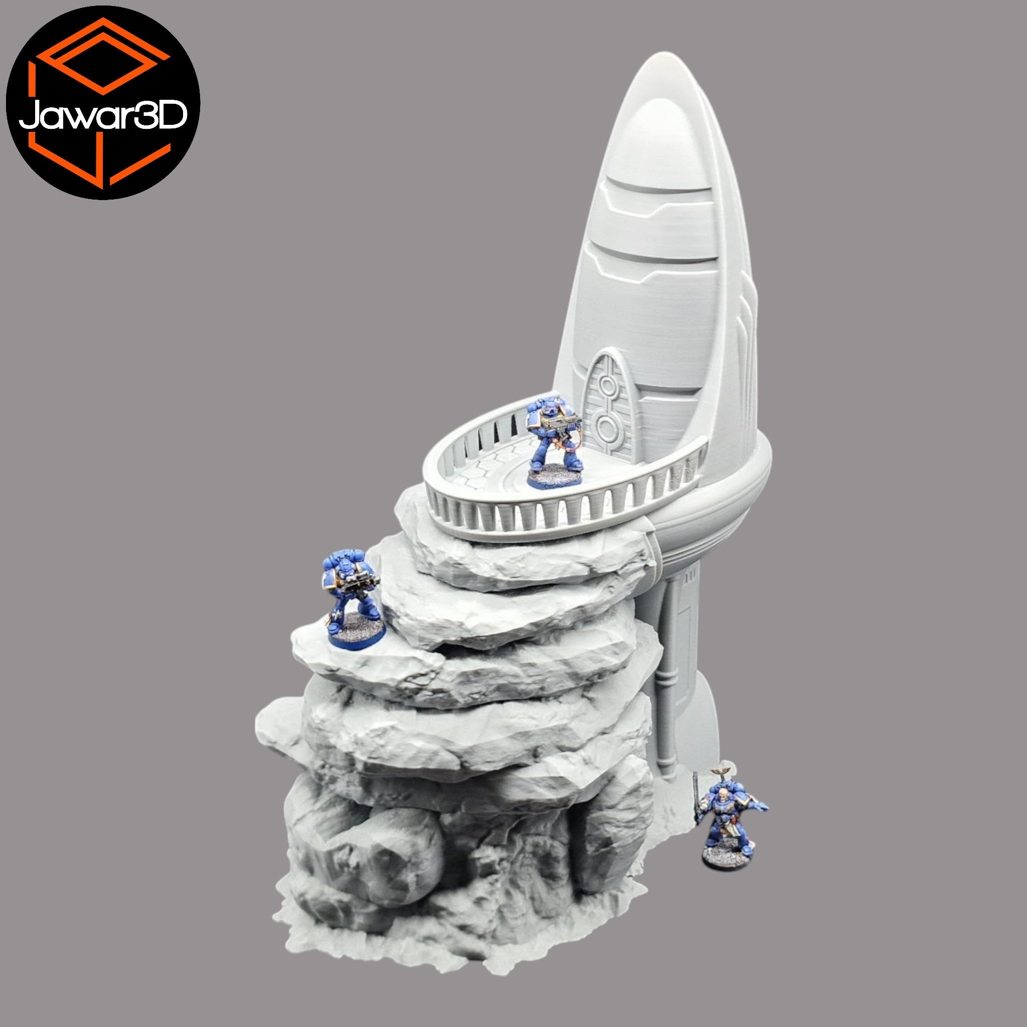 Irix Outpost - 28mm Wargaming Scatter Terrain Scenery Tabletop Miniature Jawar3d