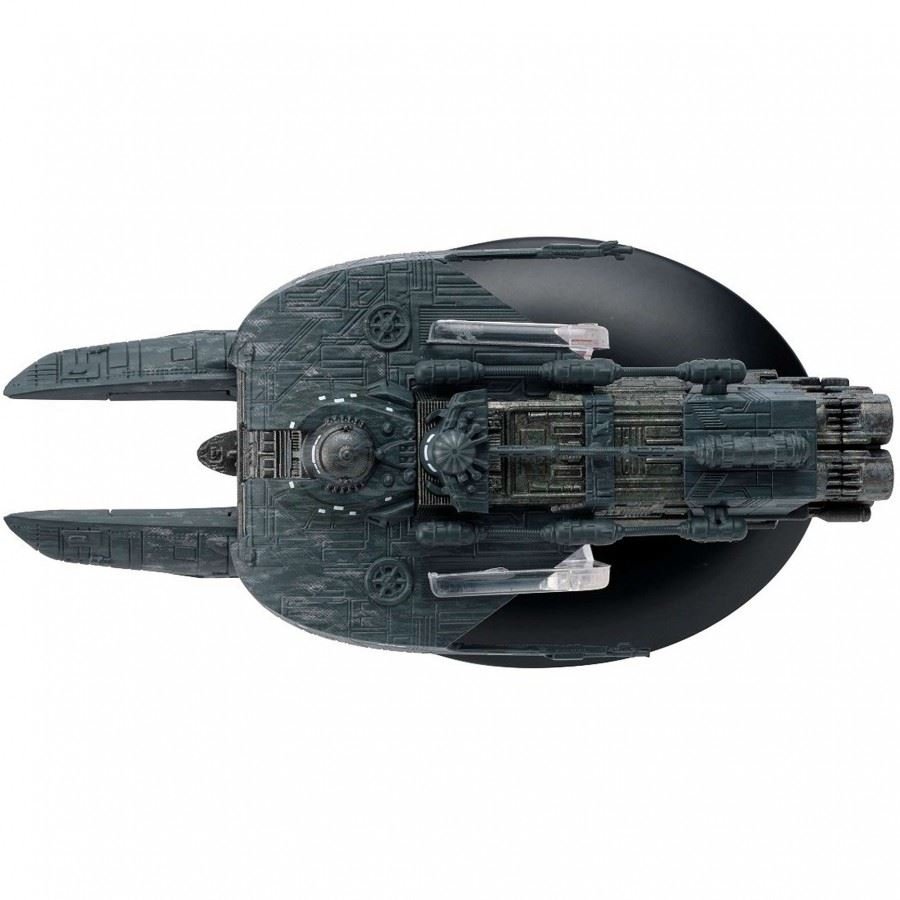 #177 Sheliak Colony Ship Ship Model Die Cast Starship STDC177 (Eaglemoss / Star Trek) Real Merch