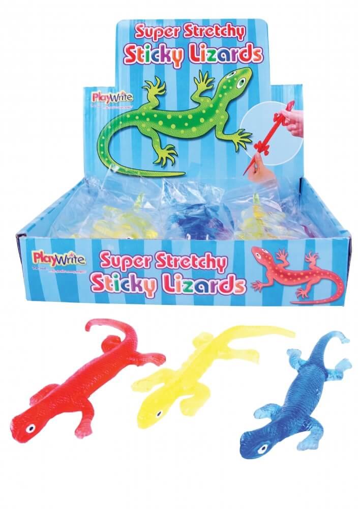 Children's 19cm Super Stretchy Sticky Lizard Toy Curious Minds