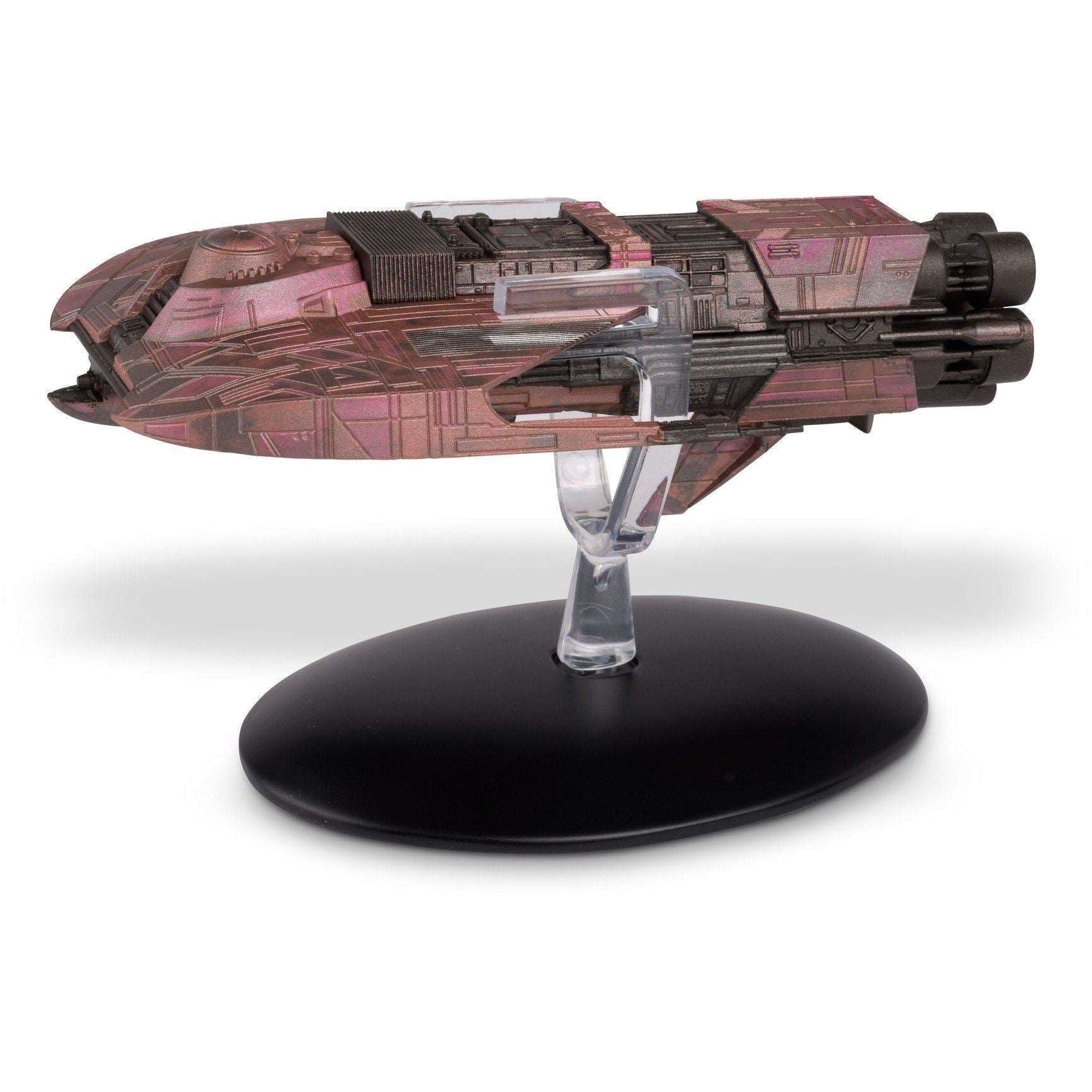 #143 The Merchantman Starship Model Die Cast Ship (Eaglemoss / Star Trek) Real Merch