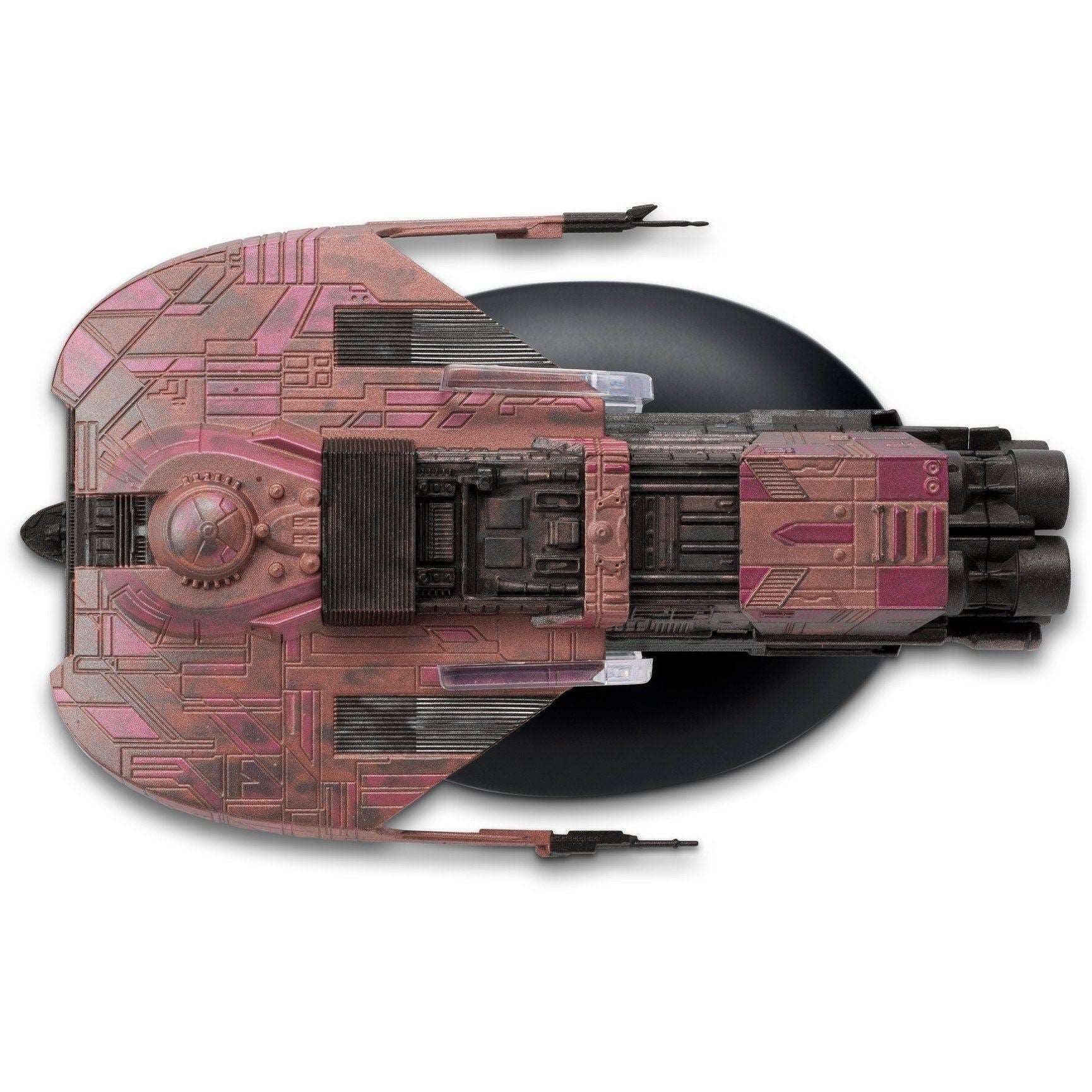 #143 The Merchantman Starship Model Die Cast Ship (Eaglemoss / Star Trek) Real Merch