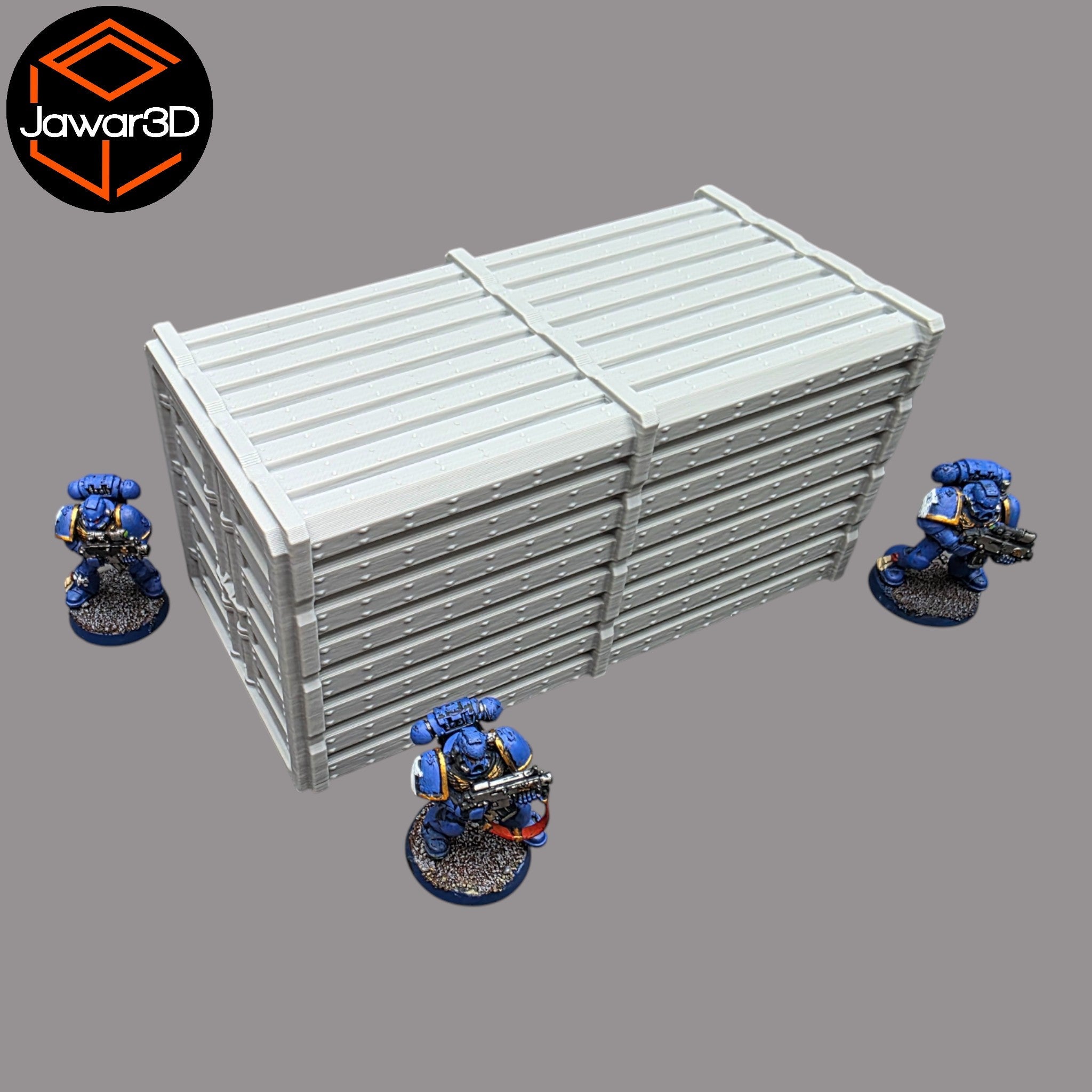 Nyxar Container - 28mm Wargaming Scatter Terrain Scenery Tabletop Miniature Jawar3d