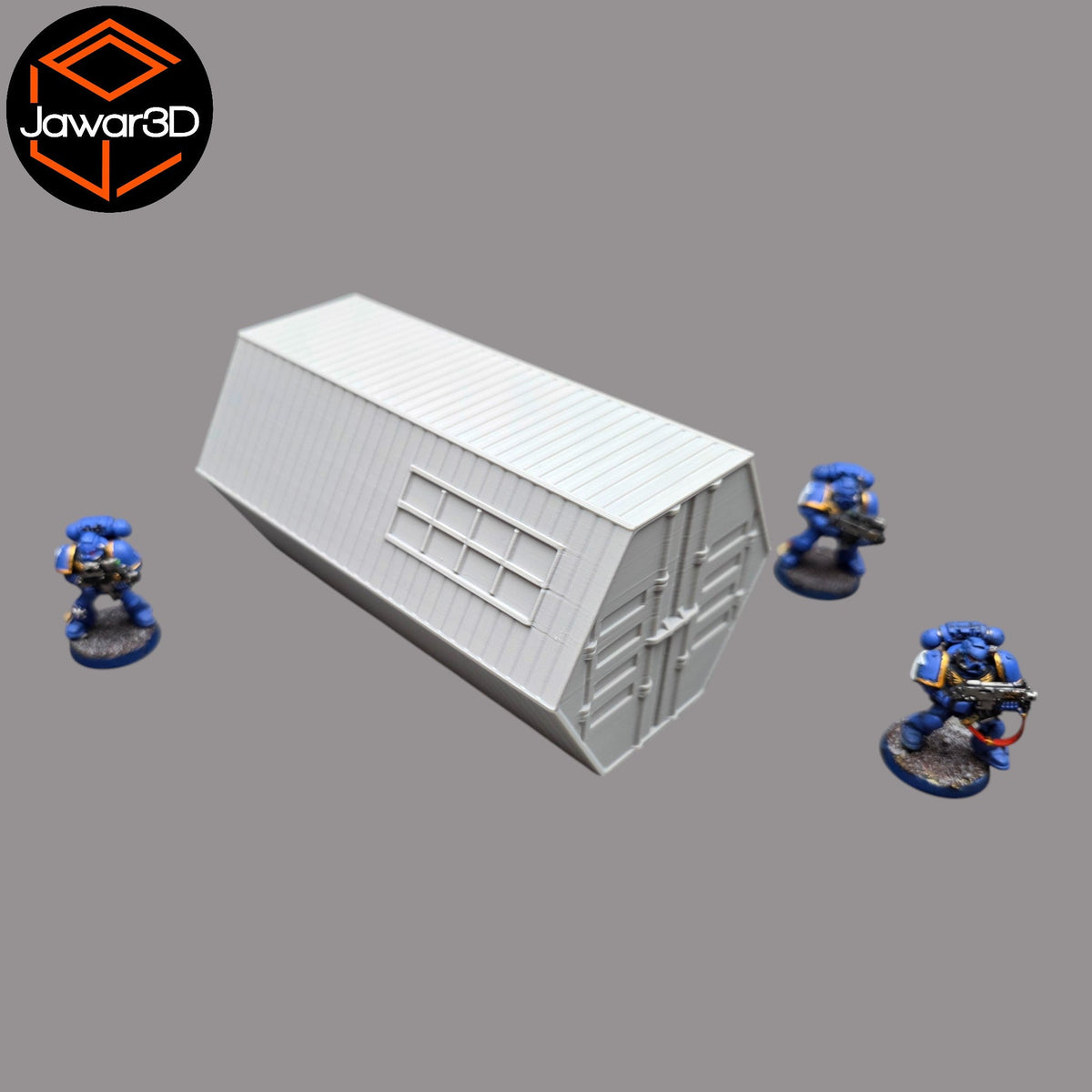 Nyxar Container Tunnel - 28mm Wargaming Scatter Terrain Scenery Tabletop Jawar3d