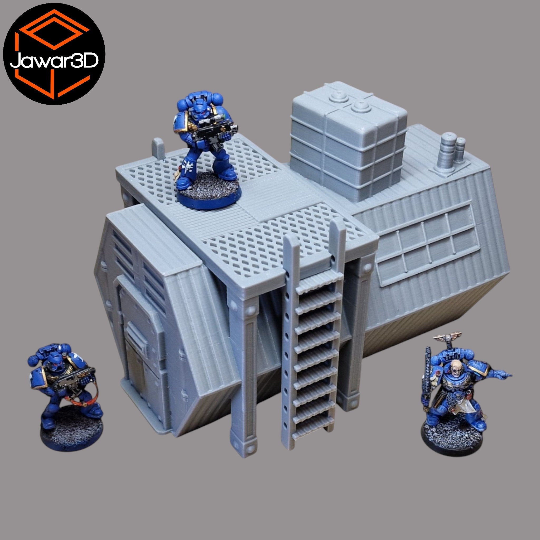 Nyxar Habitat #1 - 28mm Wargaming Scatter Terrain Scenery Tabletop Miniature Jawar3d