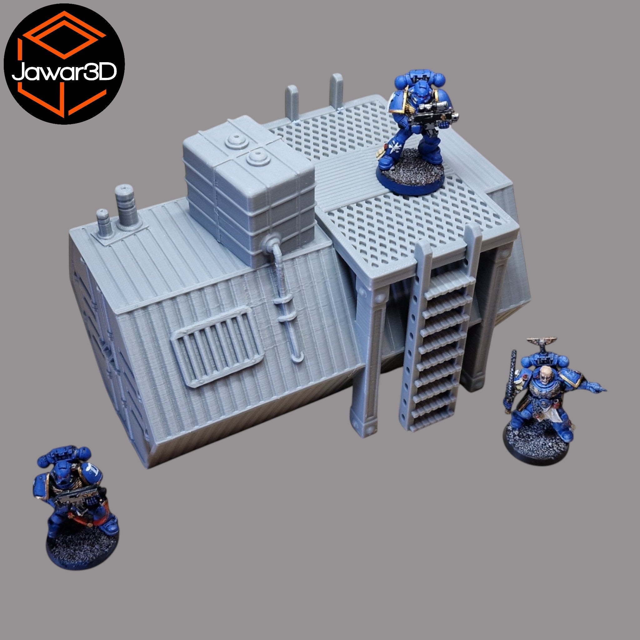 Nyxar Habitat #1 - 28mm Wargaming Scatter Terrain Scenery Tabletop Miniature Jawar3d