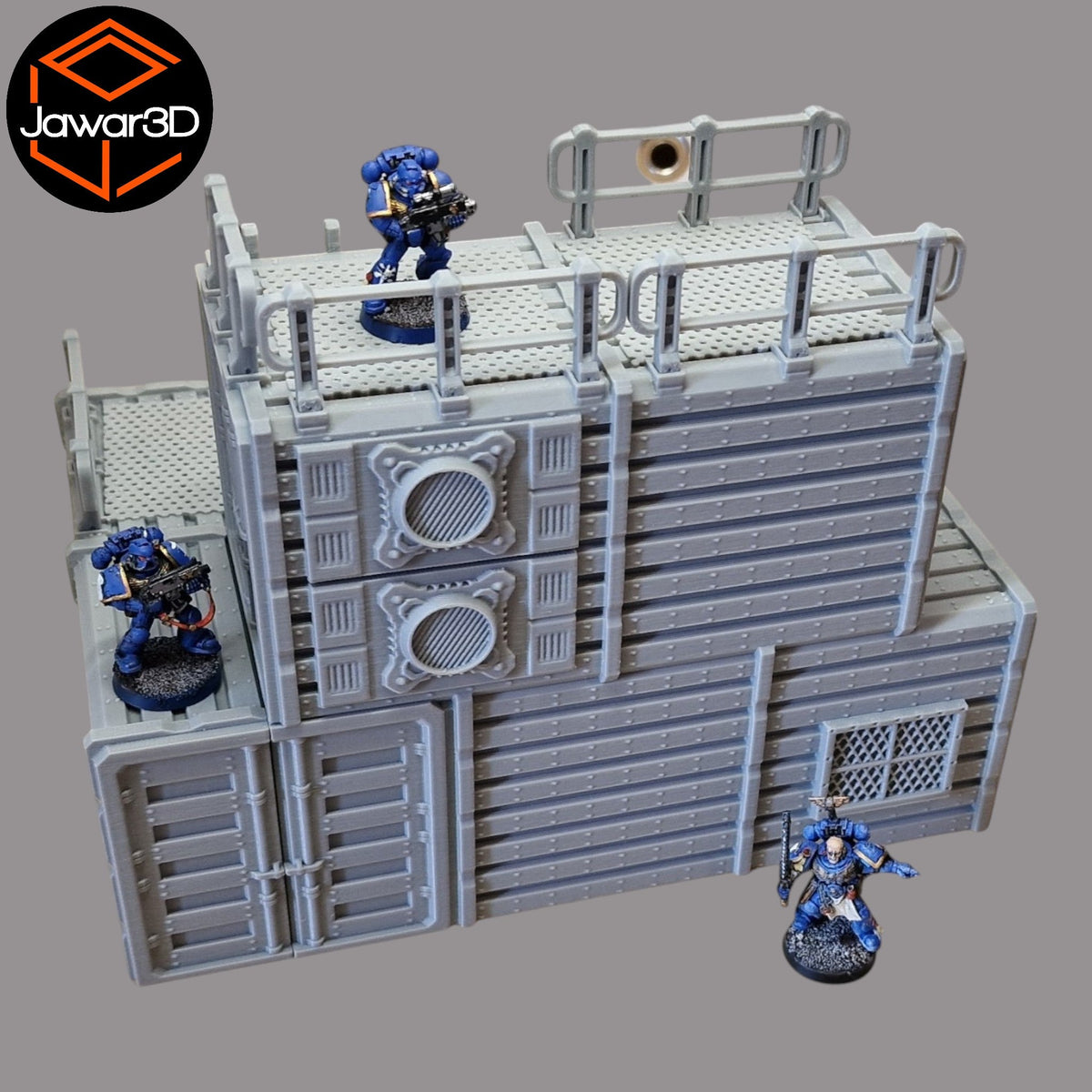 Nyxar Habitat #2 - 28mm Wargaming Scatter Terrain Scenery Tabletop Miniature Jawar3d