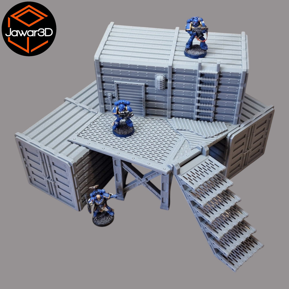 Nyxar Habitat #3 - 28mm Wargaming Scatter Terrain Scenery Tabletop Miniature Jawar3d