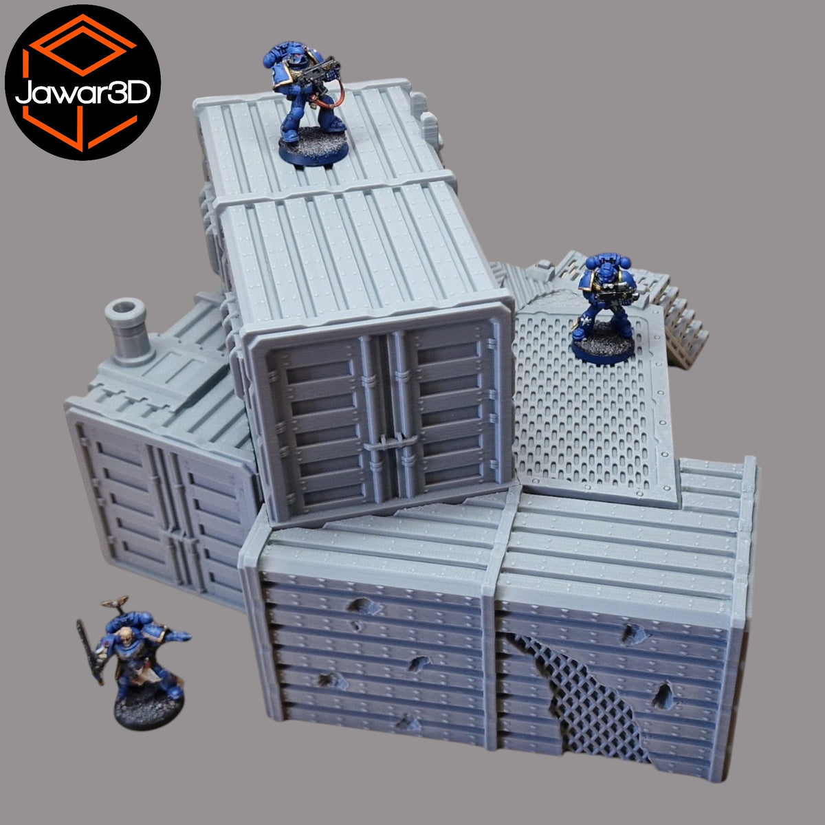 Nyxar Habitat #3 - 28mm Wargaming Scatter Terrain Scenery Tabletop Miniature Jawar3d