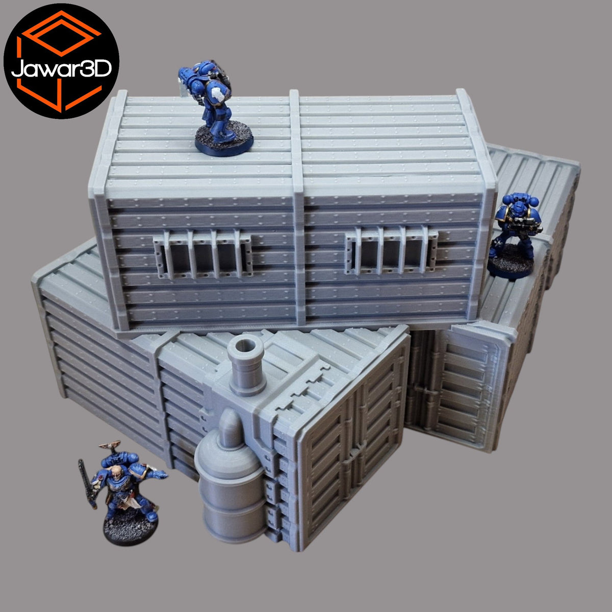 Nyxar Habitat #3 - 28mm Wargaming Scatter Terrain Scenery Tabletop Miniature Jawar3d