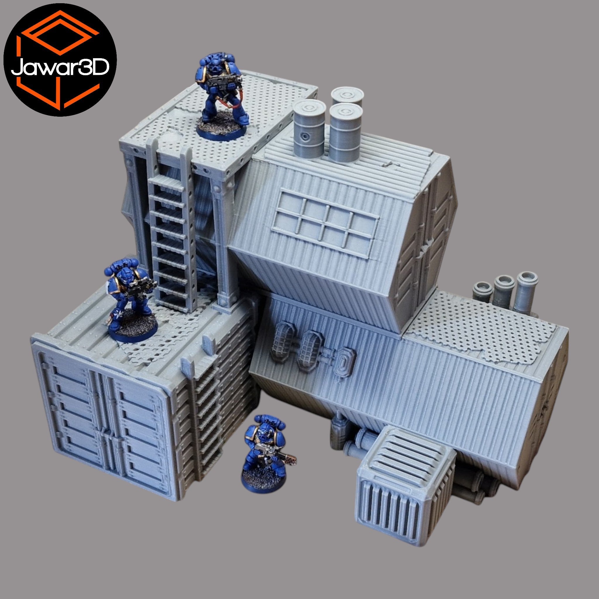 Nyxar Habitat #5 - 28mm Wargaming Scatter Terrain Scenery Tabletop Miniature Jawar3d