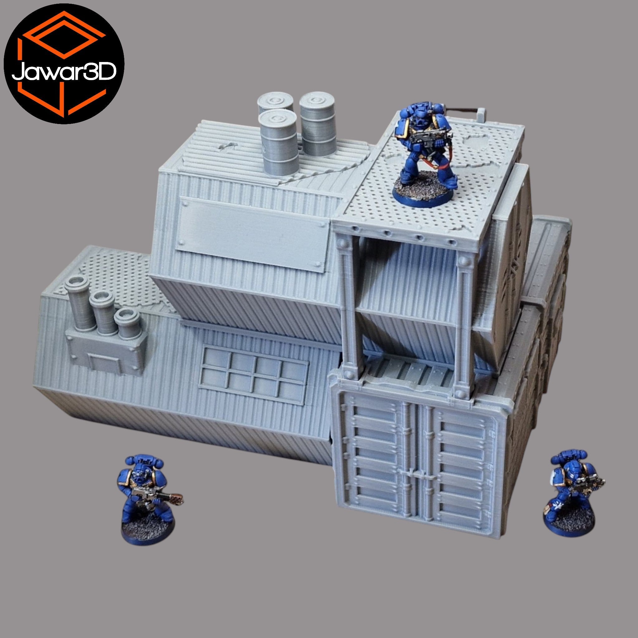 Nyxar Habitat #5 - 28mm Wargaming Scatter Terrain Scenery Tabletop Miniature Jawar3d
