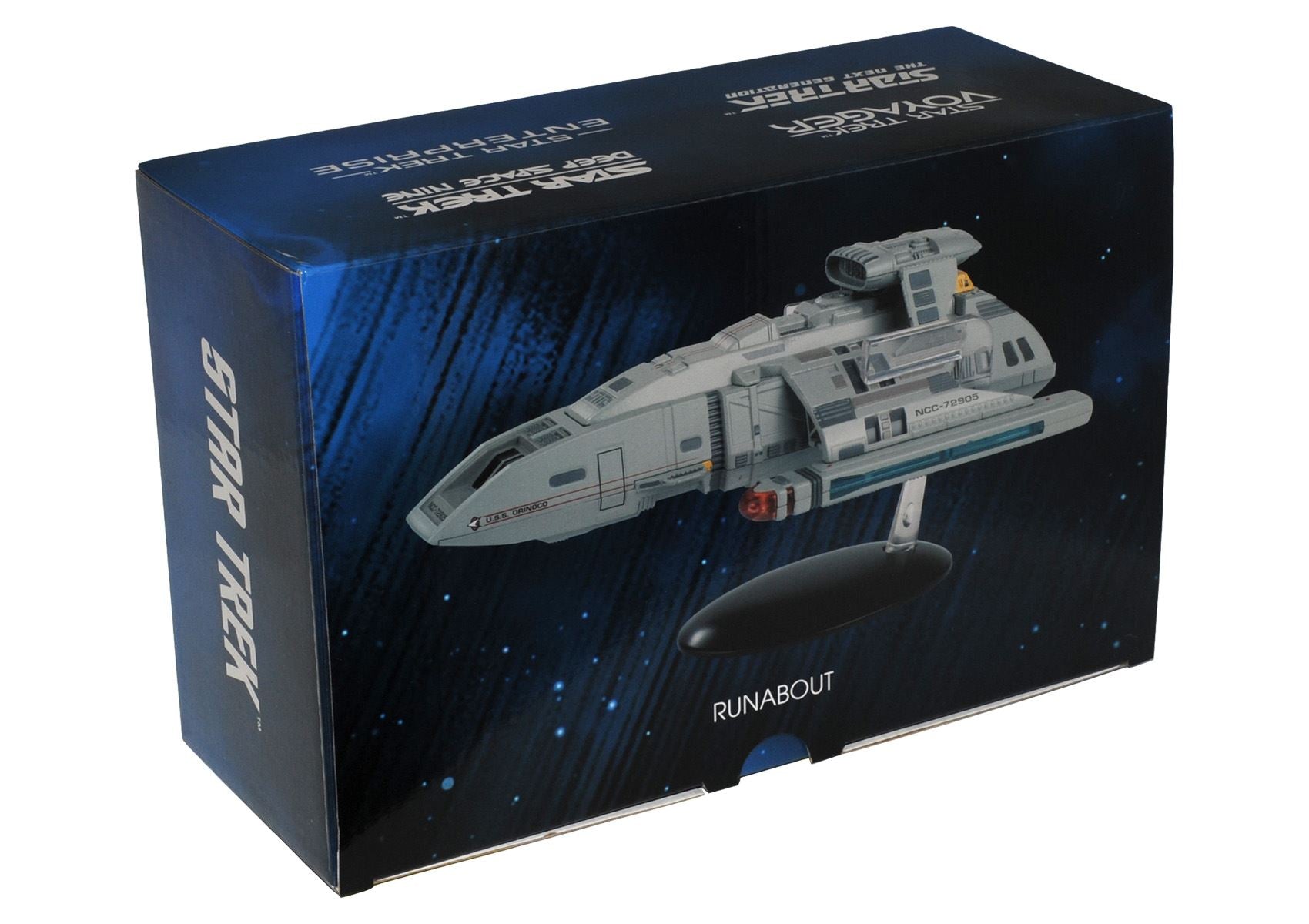#14 Starfleet Runabout (U.S.S. Orinoco) XL EDITION Model Diecast Shuttle (Eaglemoss / Star Trek) Real Merch