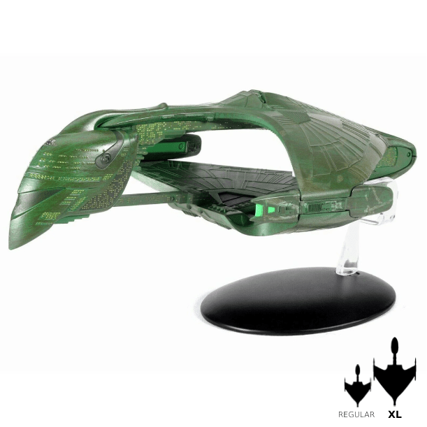 #16 Romulan Warbird XL EDITION Model Diecast Ship (Eaglemoss / Star Trek) Real Merch
