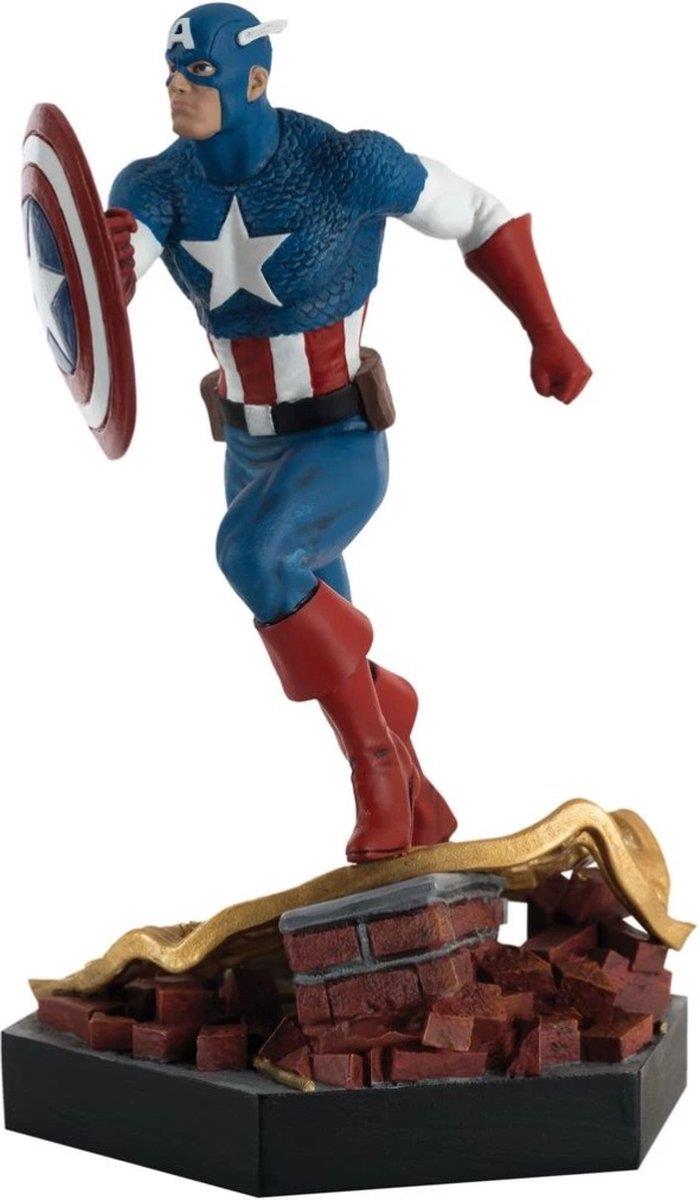 #2 MARVEL VS. CAPTAIN AMERICA 1:16 Scale Dynamic Statue Figure MVSEN002 (Eaglemoss) Real Merch