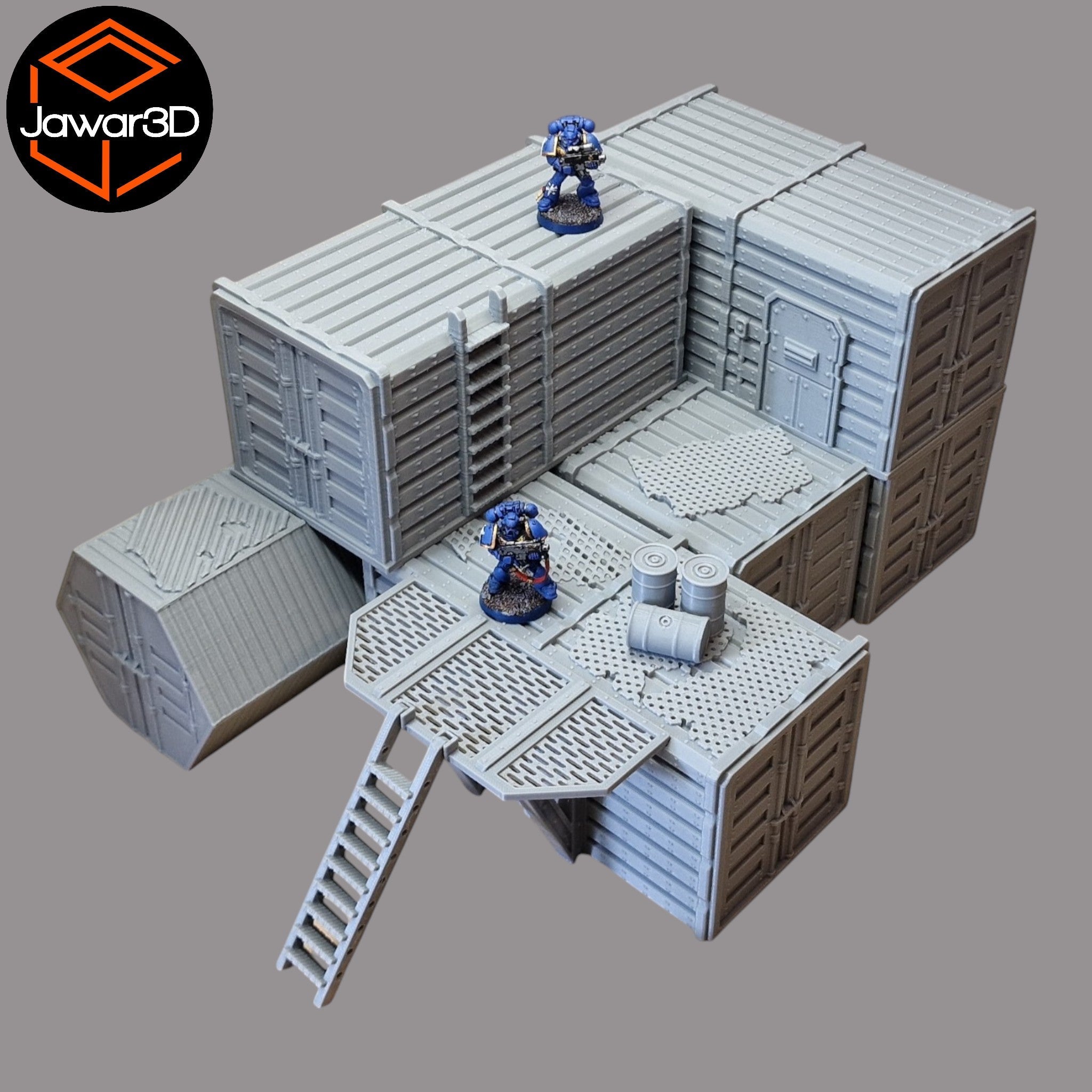 Nyxar Habitat #6 - 28mm Wargaming Scatter Terrain Scenery Tabletop Miniature Jawar3d