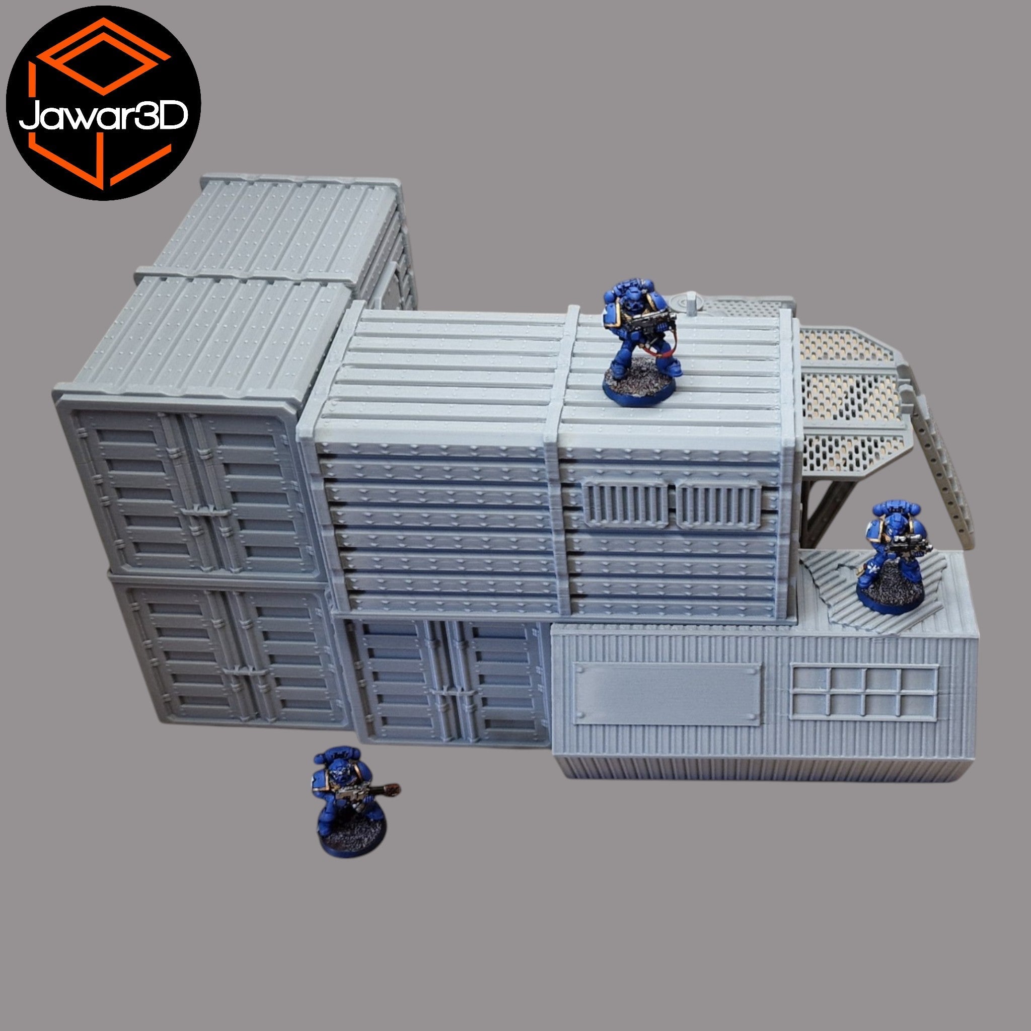 Nyxar Habitat #6 - 28mm Wargaming Scatter Terrain Scenery Tabletop Miniature Jawar3d